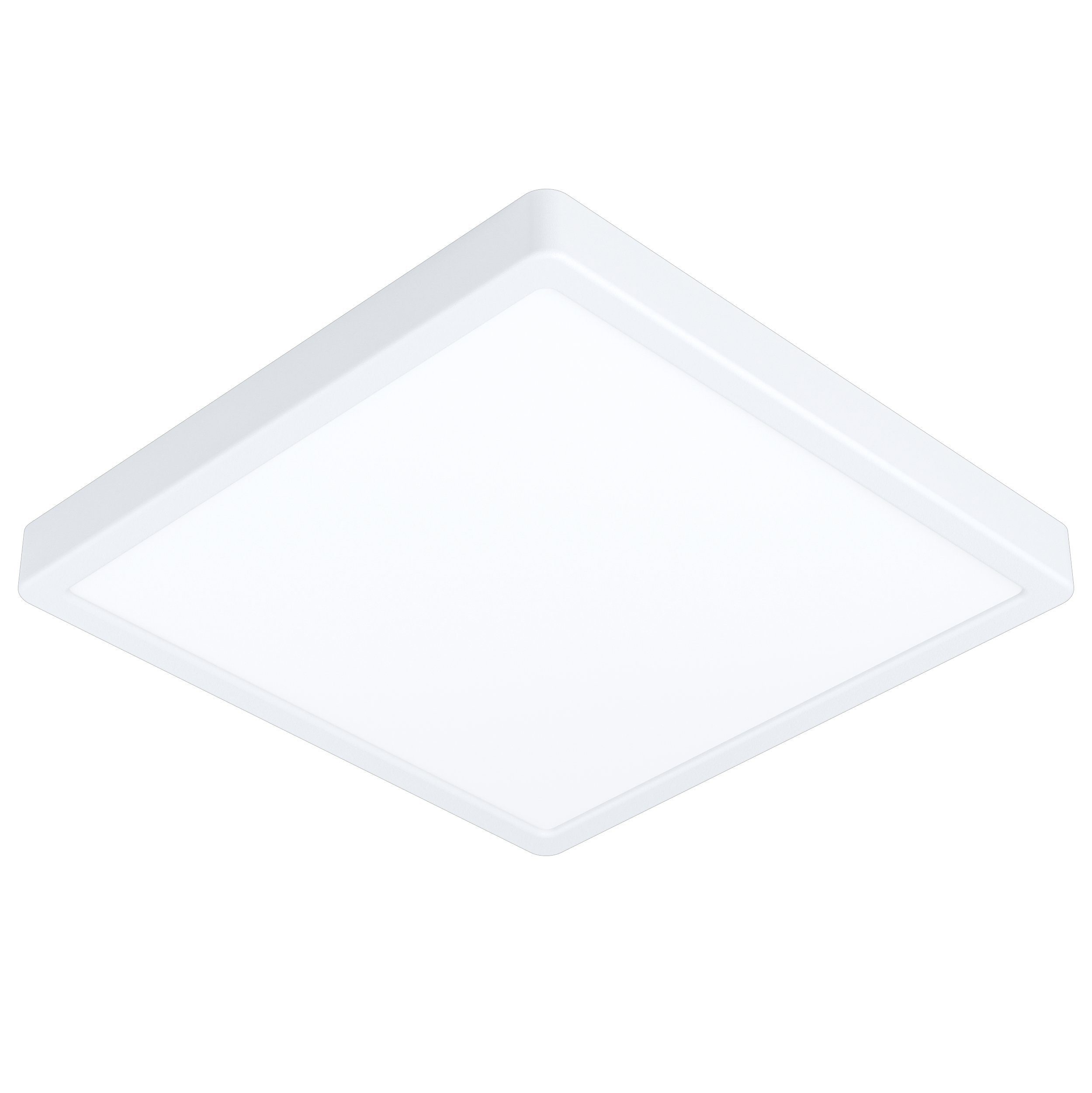 Leuchtmittel Fueva B L LED cm, 28,5 5, Aufbauleuchte, Aufbaulampe inklusive, Aufbauleuchte Weiß, in EGLO x Deckenlampe