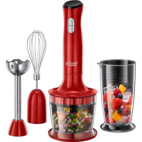 RUSSELL HOBBS Stabmixer Desire 3in1 24700-56, 500 W, 2 Geschwindigkeitsstufen, Edelstahlmesser, spülmaschinengeeignet