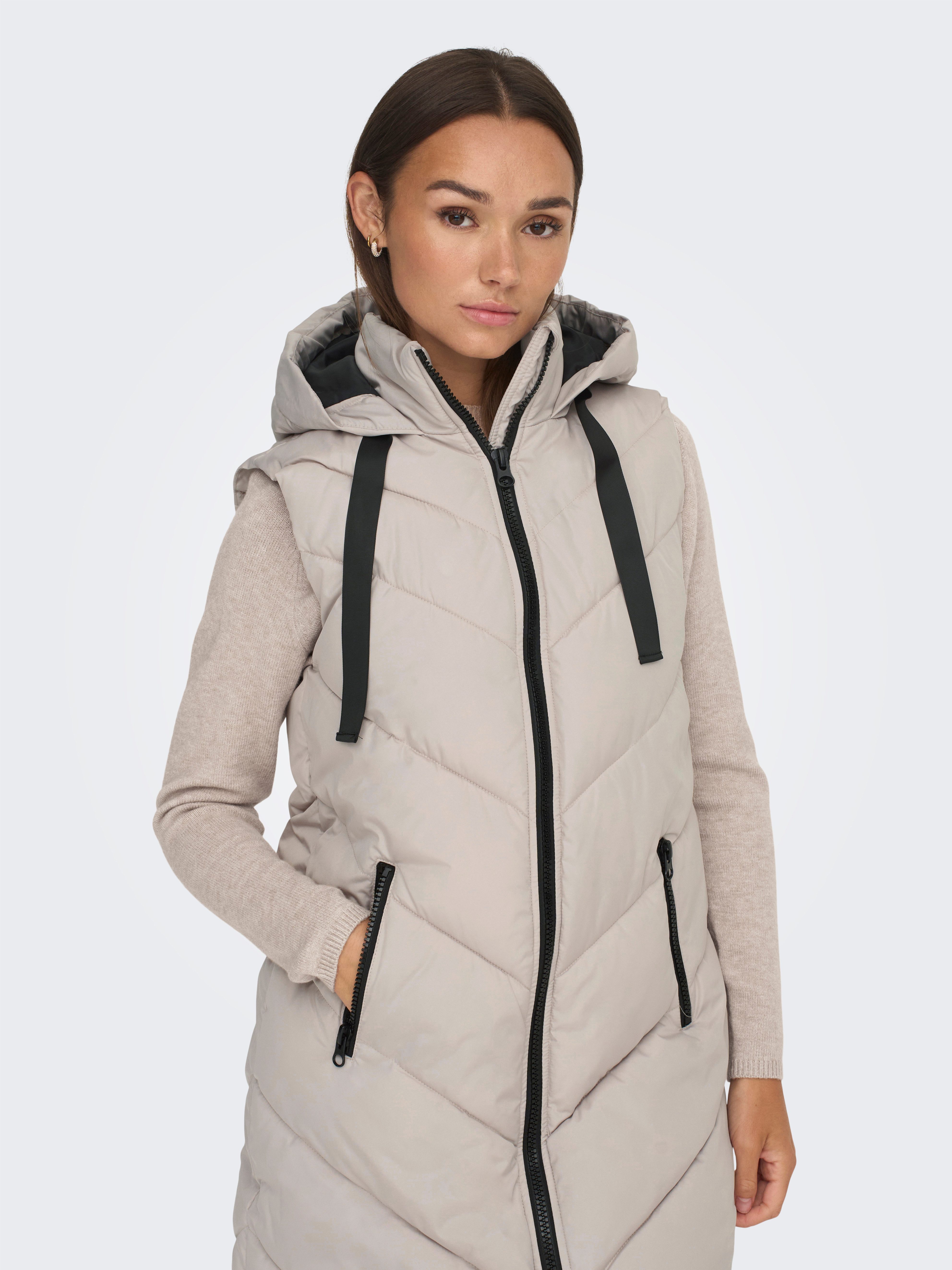 JDY Steppweste JDYSKYLAR LIFE HOOD WAISTCOAT günstig online kaufen
