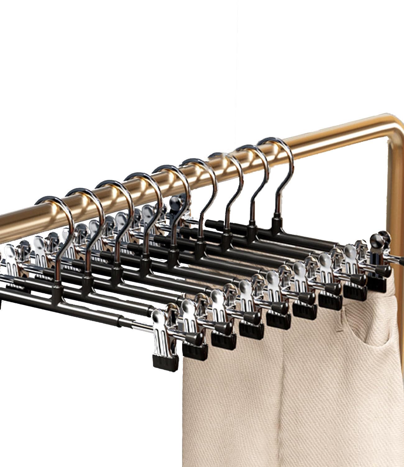 SinLaw Kleiderbügel Hosen kleiderbügel platzsparend, Kleiderbügel günstig online kaufen