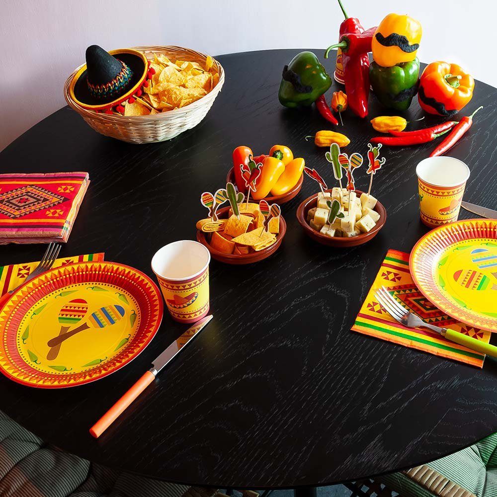 Boland Kostüm Sombrero Haarreif - Fasching Karnevalskostüm, Schickes Accessoire im mexikanischen Look