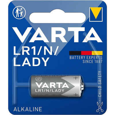 VARTA ELECTRONICS Batterie, (1 St), LR1 / N / Lady, 1,5 V, Alkali