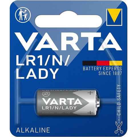 VARTA ELECTRONICS Batterie, (1 St), LR1 / N / Lady, 1,5 V, Alkali