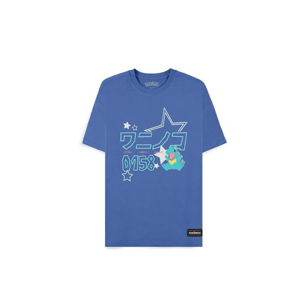 POKÉMON T-Shirt Totodile Short Sleeved T-Shirt