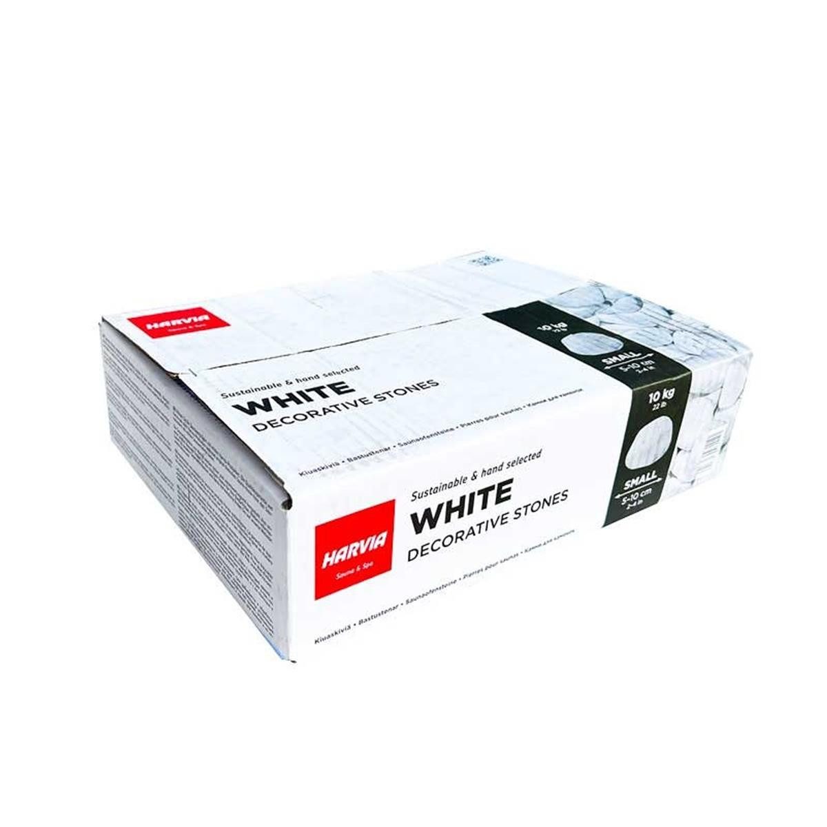 HARVIA Saunasteine Harvia Deko Saunasteine, weiss rund 10 kg, 5-10 cm