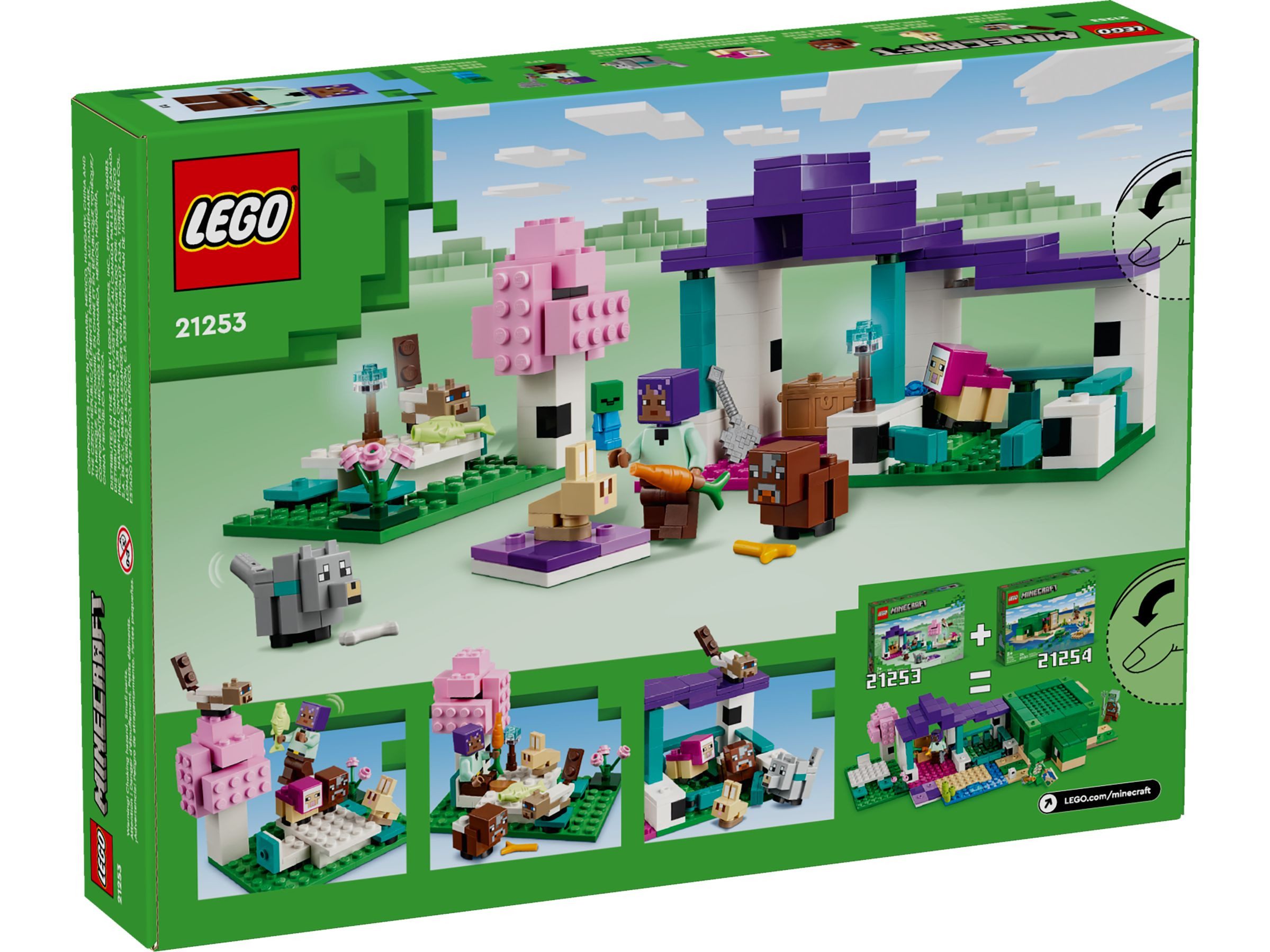 LEGO® LEGO® Minecraft™ 21253 Das Tierheim günstig online kaufen