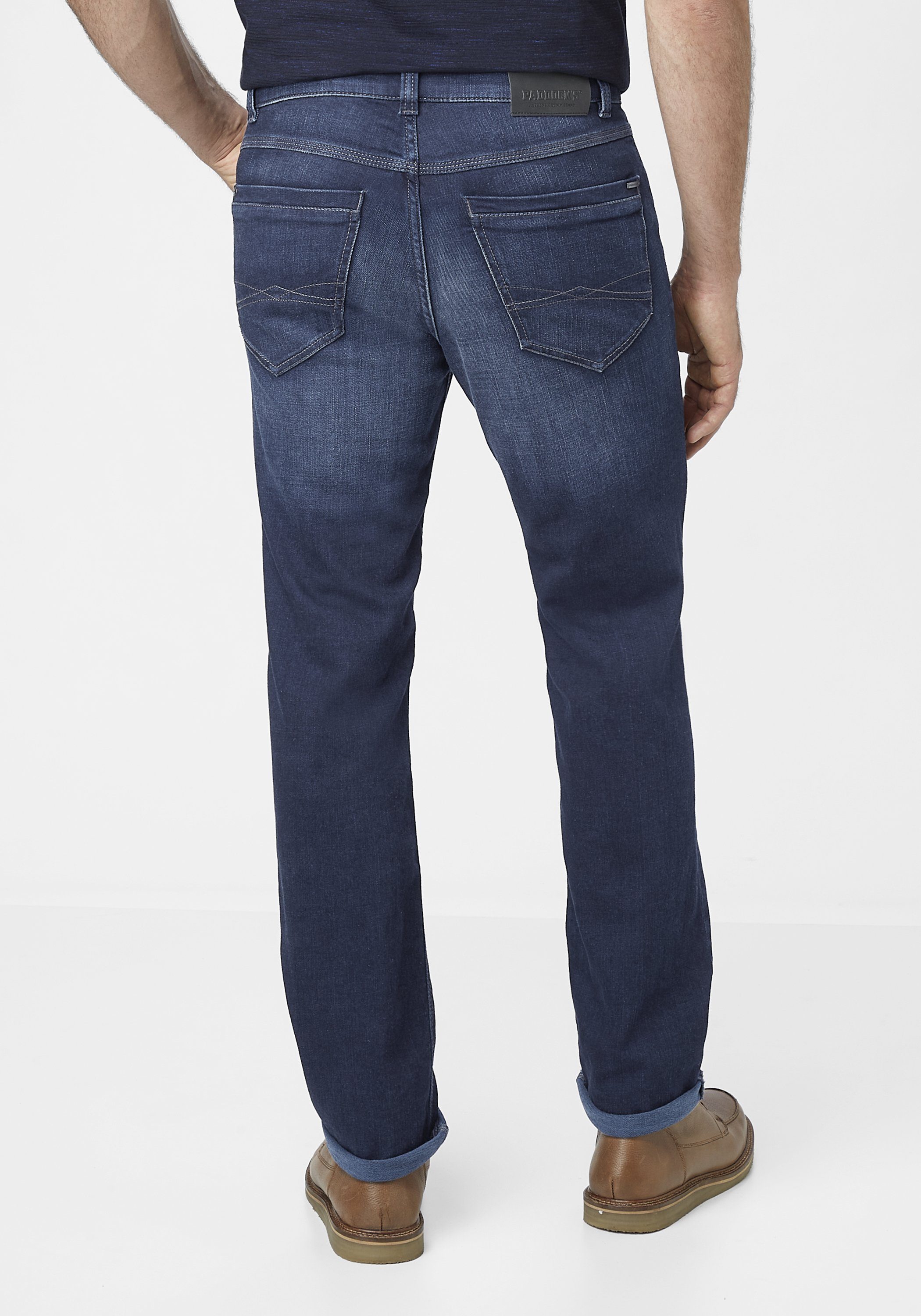 Paddock's Slim-fit-Jeans PIPE 5-Pocket Jeans mit & Stretch Comfort Motion