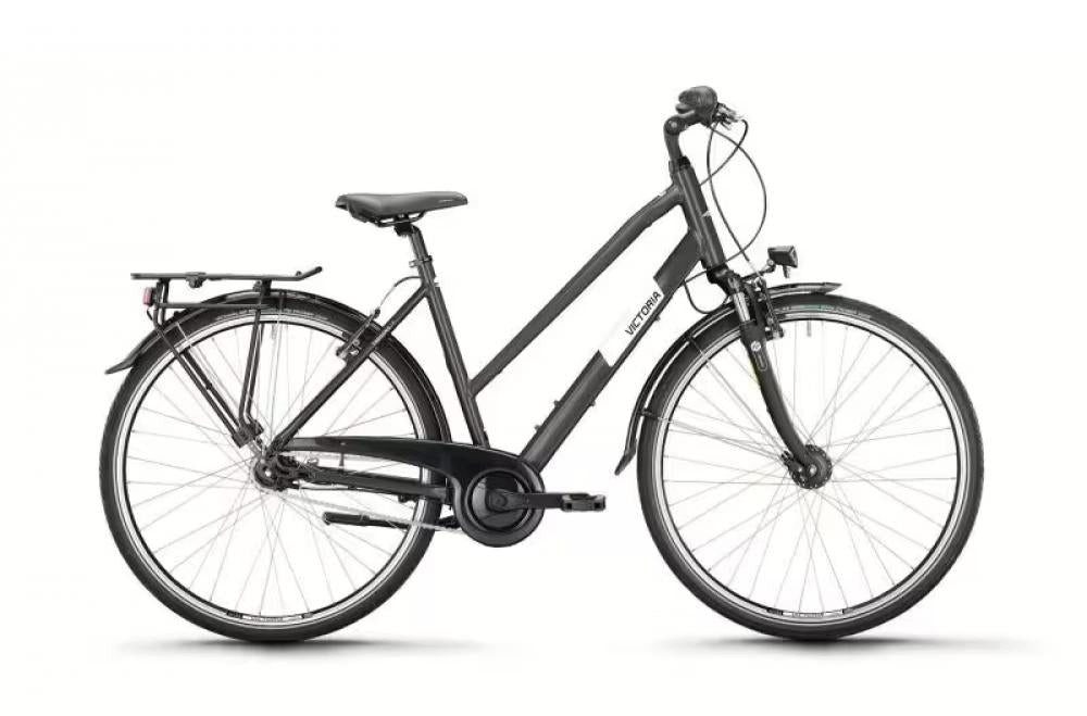 Victoria Trekkingrad VICTORIA Trekkingrad "TREQANA 1" (1), Trapez, 28", carbonite grey, 7-