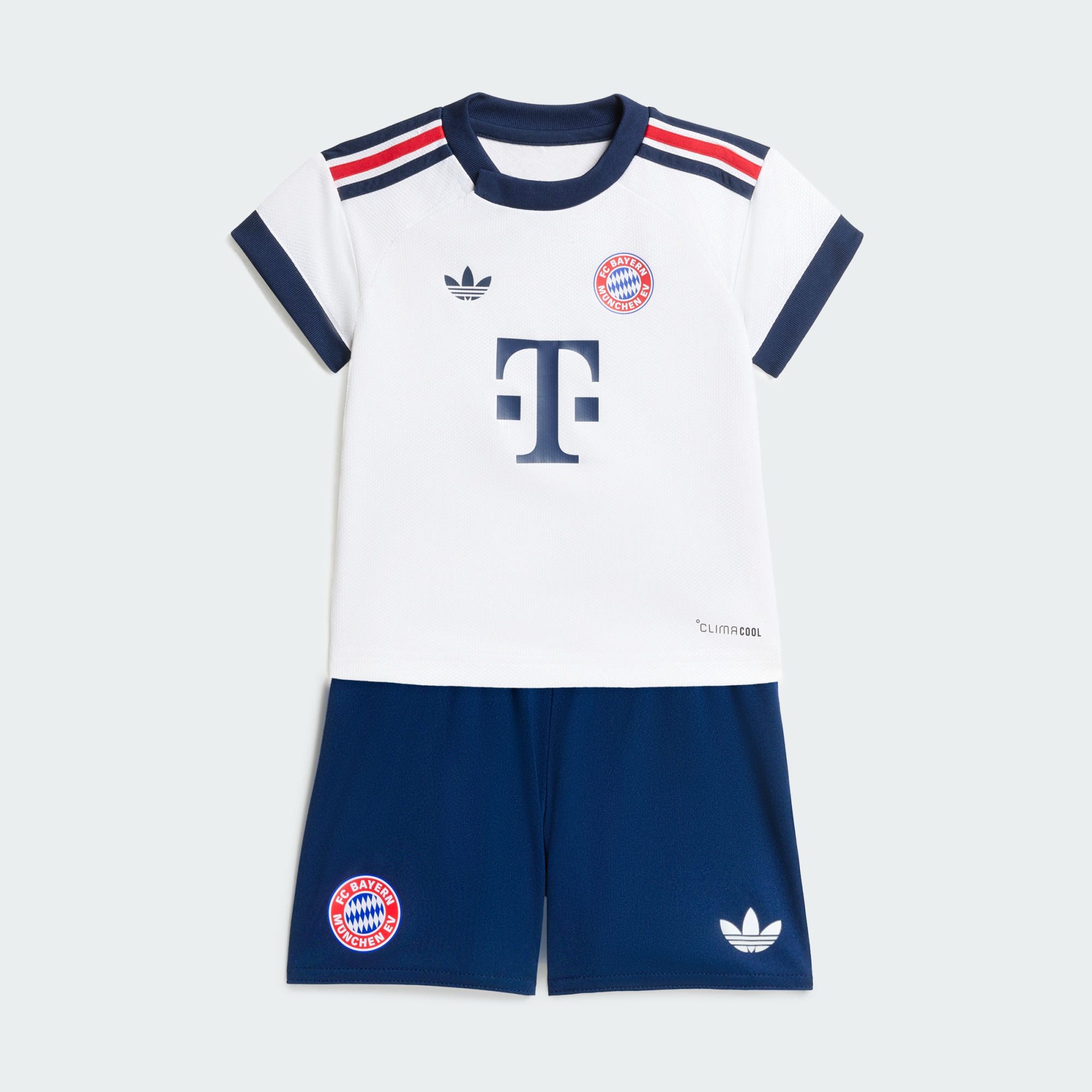 adidas Performance Fußballtrikot FC BAYERN MÜNCHEN 26/27 MINI-AUSWÄRTSAUSRÜSTUNG (1-tlg)
