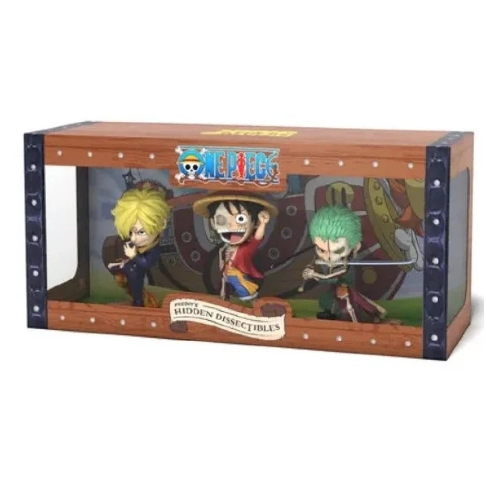 Mighty Jaxx Sammelfigur One Piece Series 1, Freeny's Hidden Dissectibles Trios Figure (3 Stck