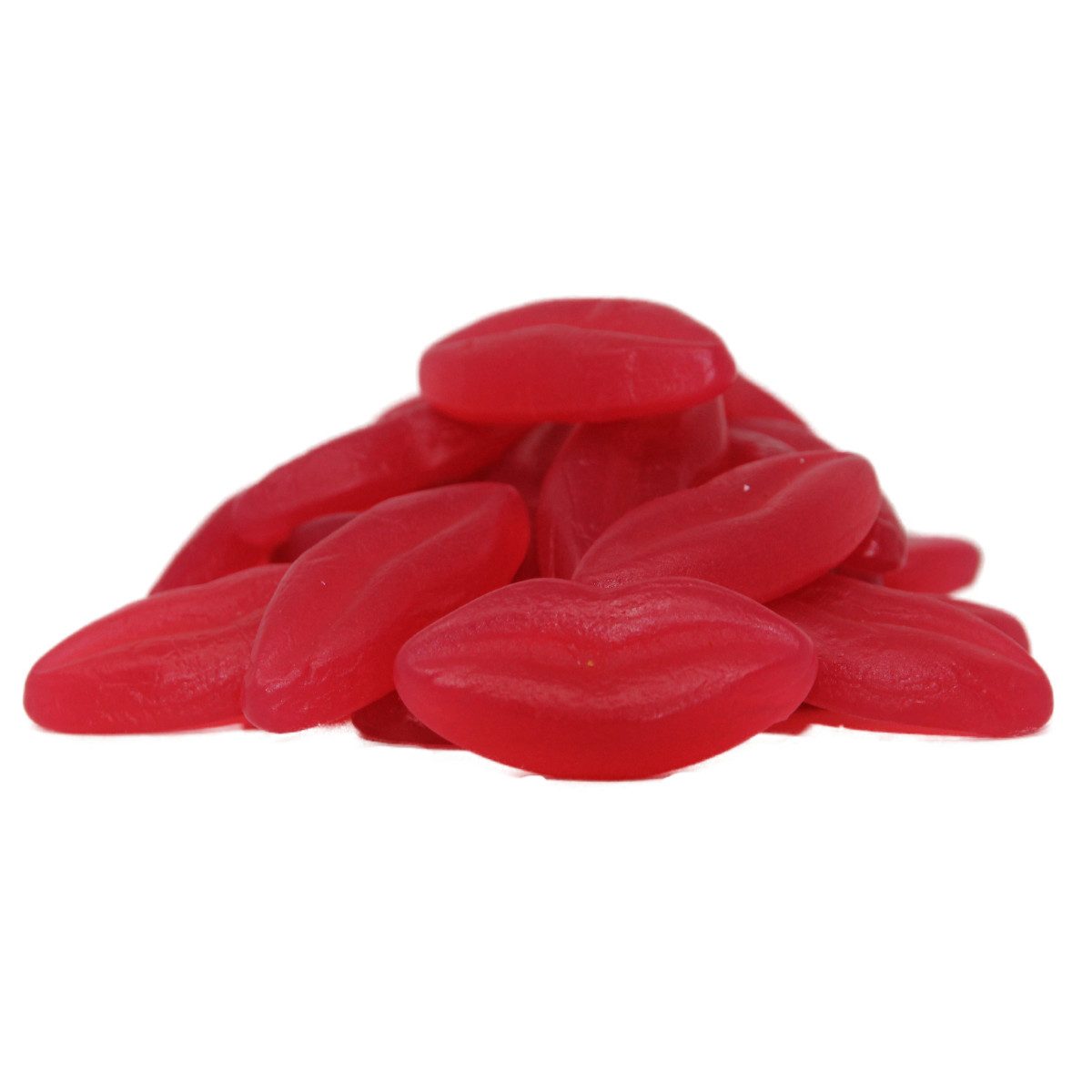 Frisia Süßigkeit, Frisia rote Lippen gelatinefreies Fruchtgummi Red Lips vegan 1500g