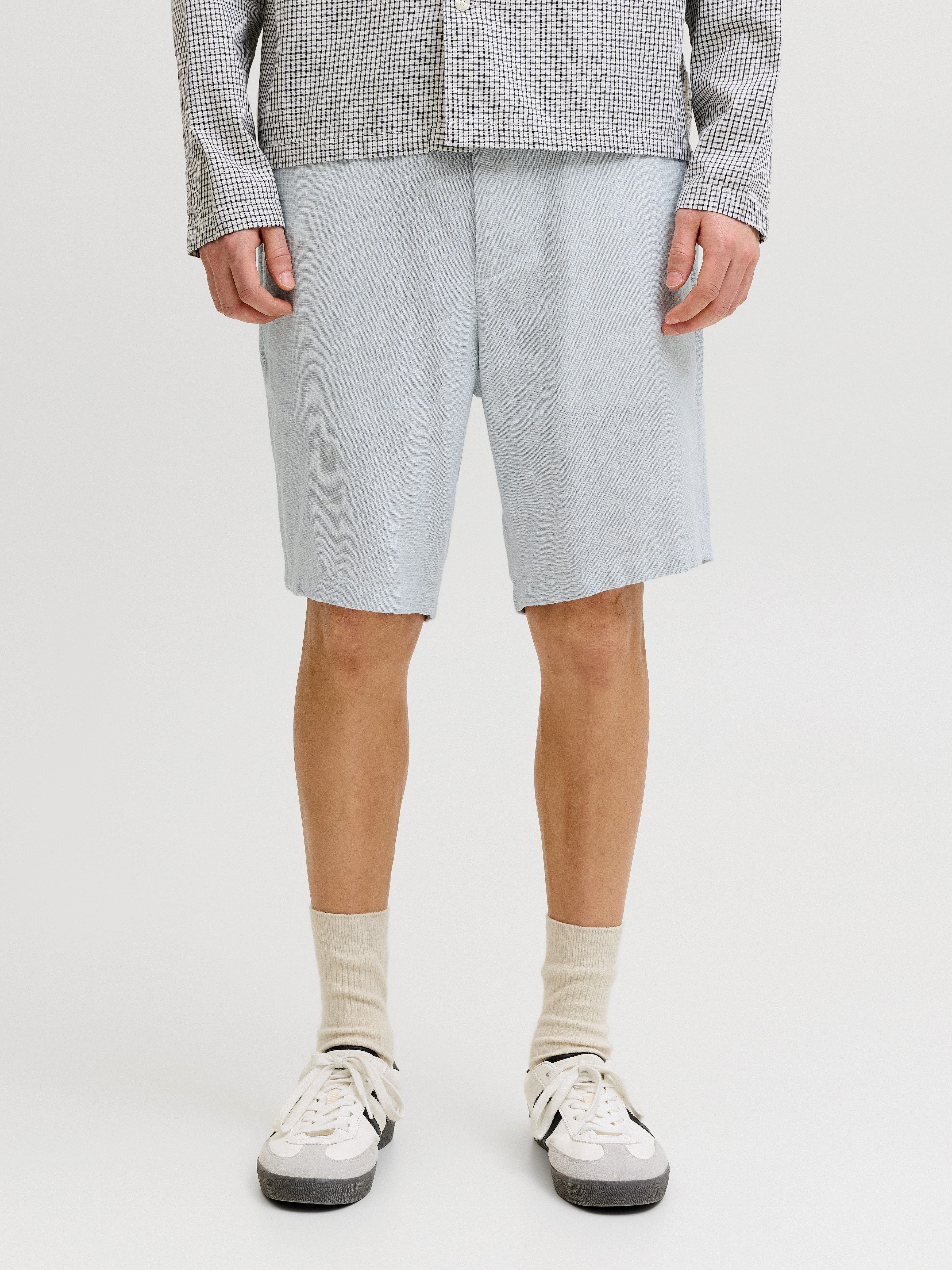 Jack & Jones Chinoshorts JPSTACE MYKONOS LINEN BLEND SHORTS SRT