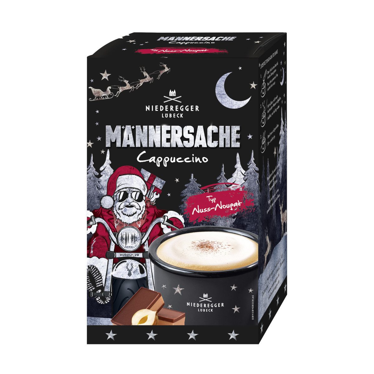 Niederegger Kaffee, Niederegger Typ Nuss-Nougat Cappuccino 10er Getränkepulver 220g