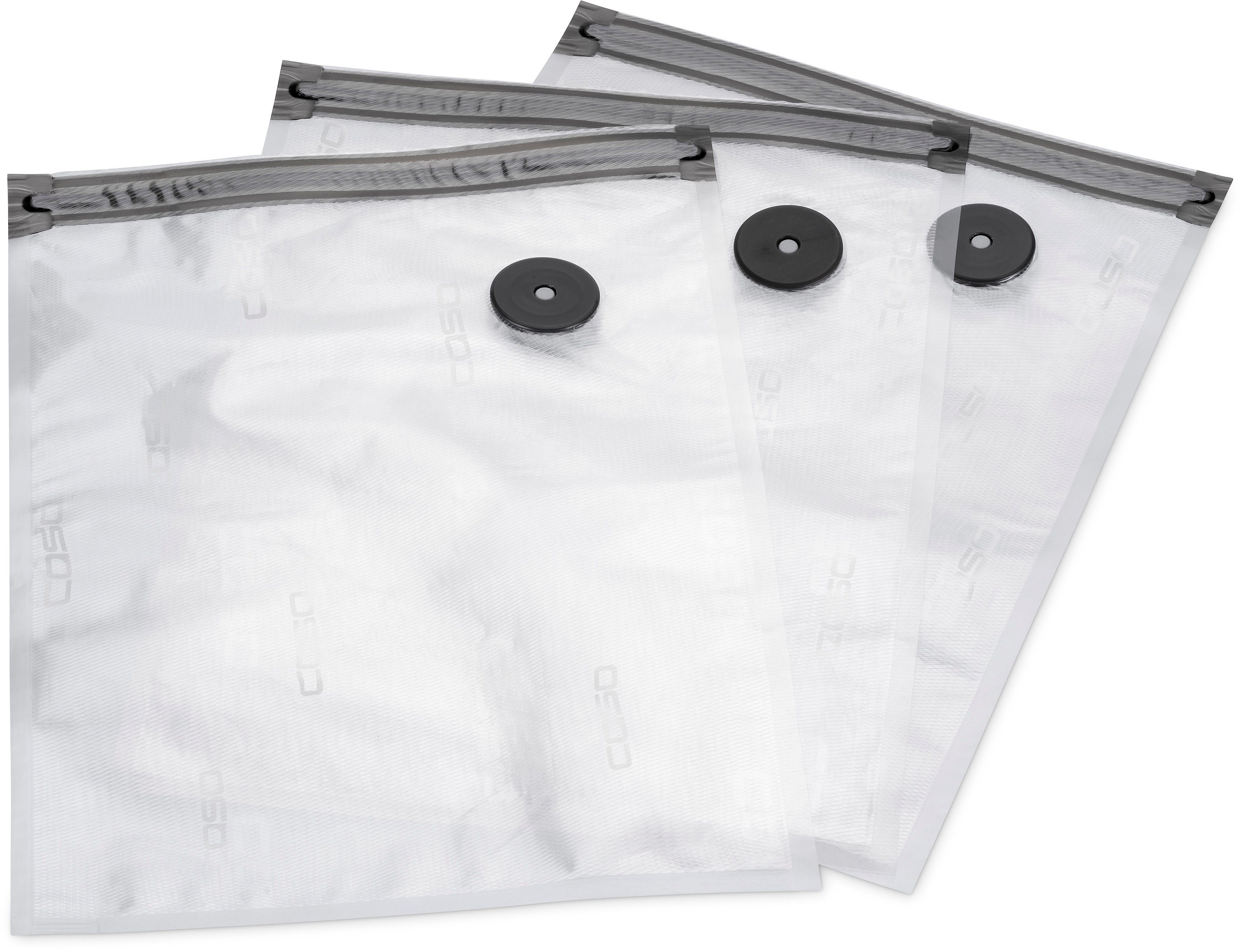 Caso Vakuumierbeutel 1294 20 Stk. 26x35 cm, Zubehör für alle CASO Vakuumierer und für die Marken FreshVAC, WMF, Rommelsbacher, LAICA, Gastroback, Foodsaver, Solis, Steba, Lava, Ohmex, Flaem Nuova uvm.