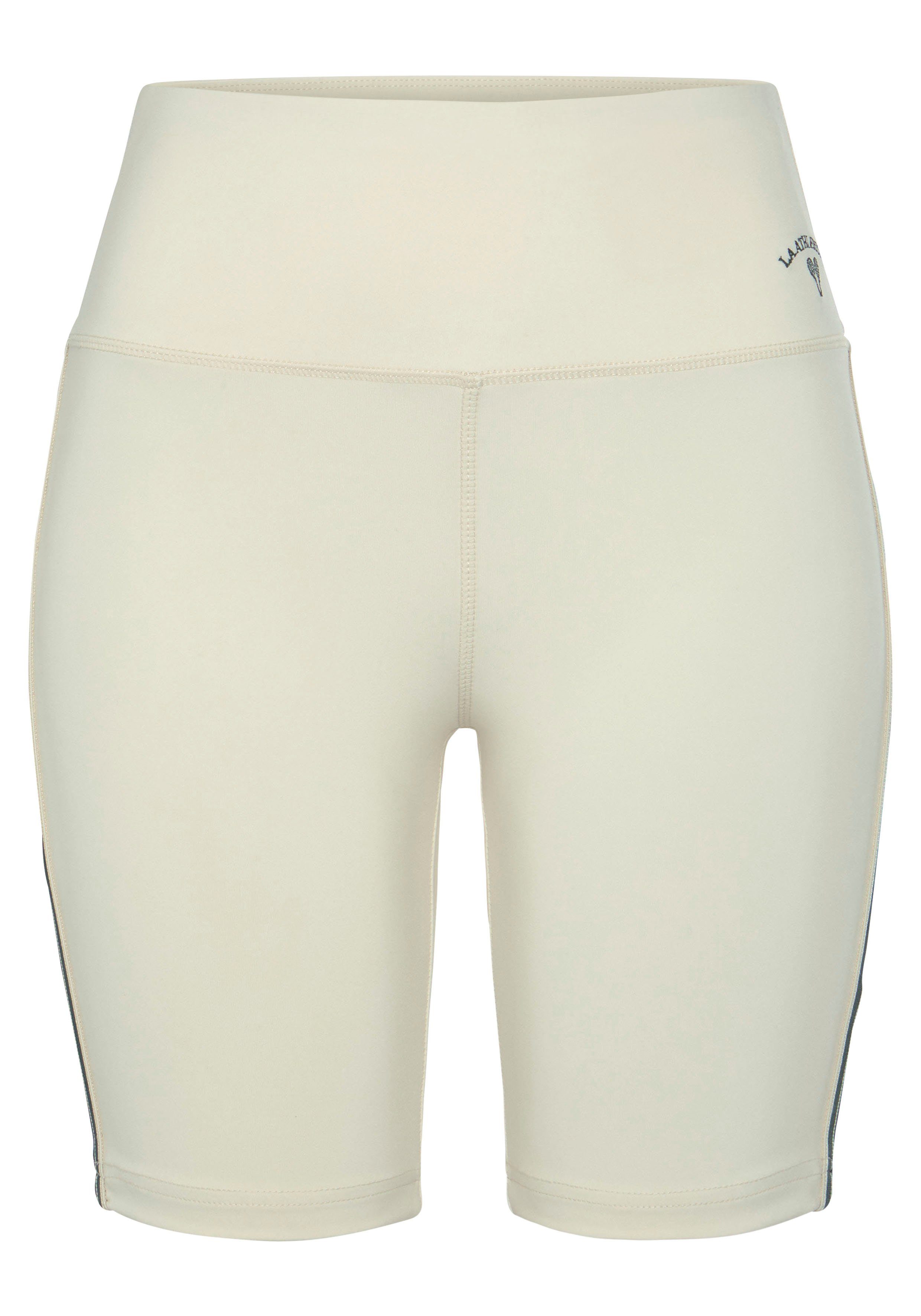 mit LASCANA ACTIVE Radlerhose am Offwhite Tasche Bund