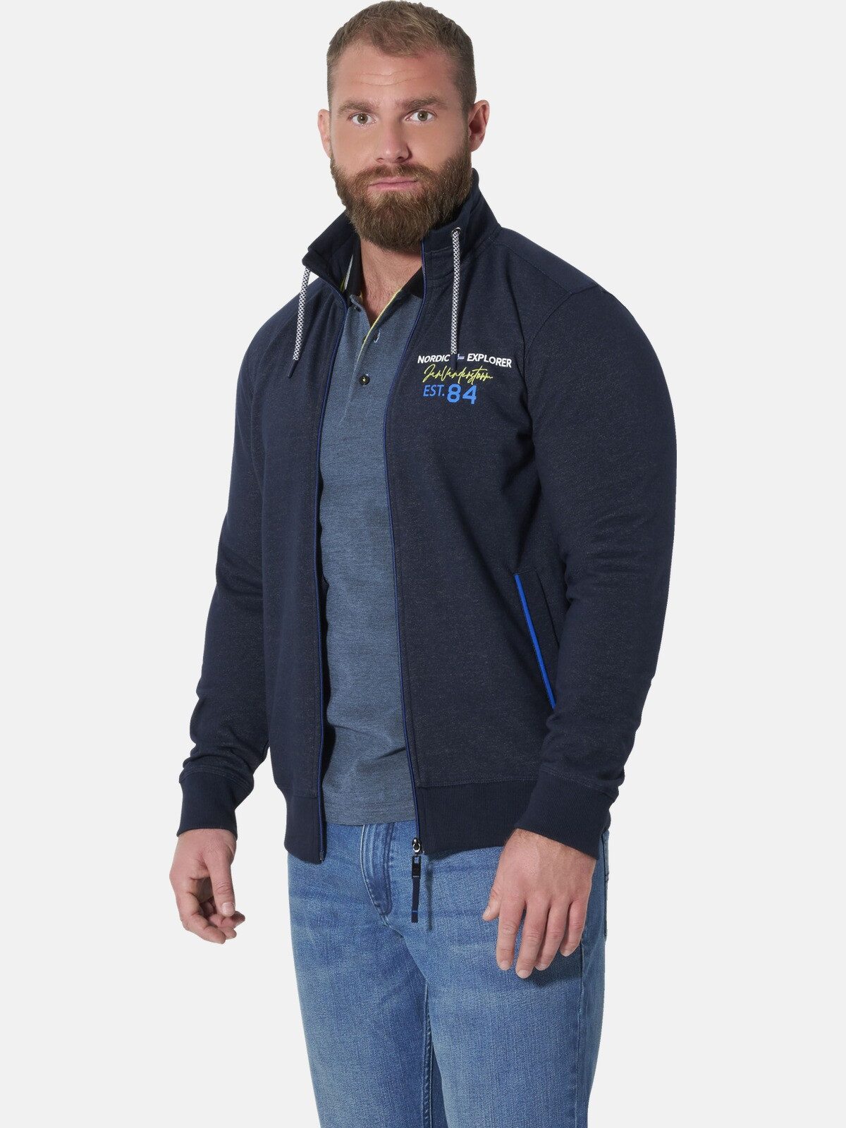 Jan Vanderstorm Sweatjacke YORIN