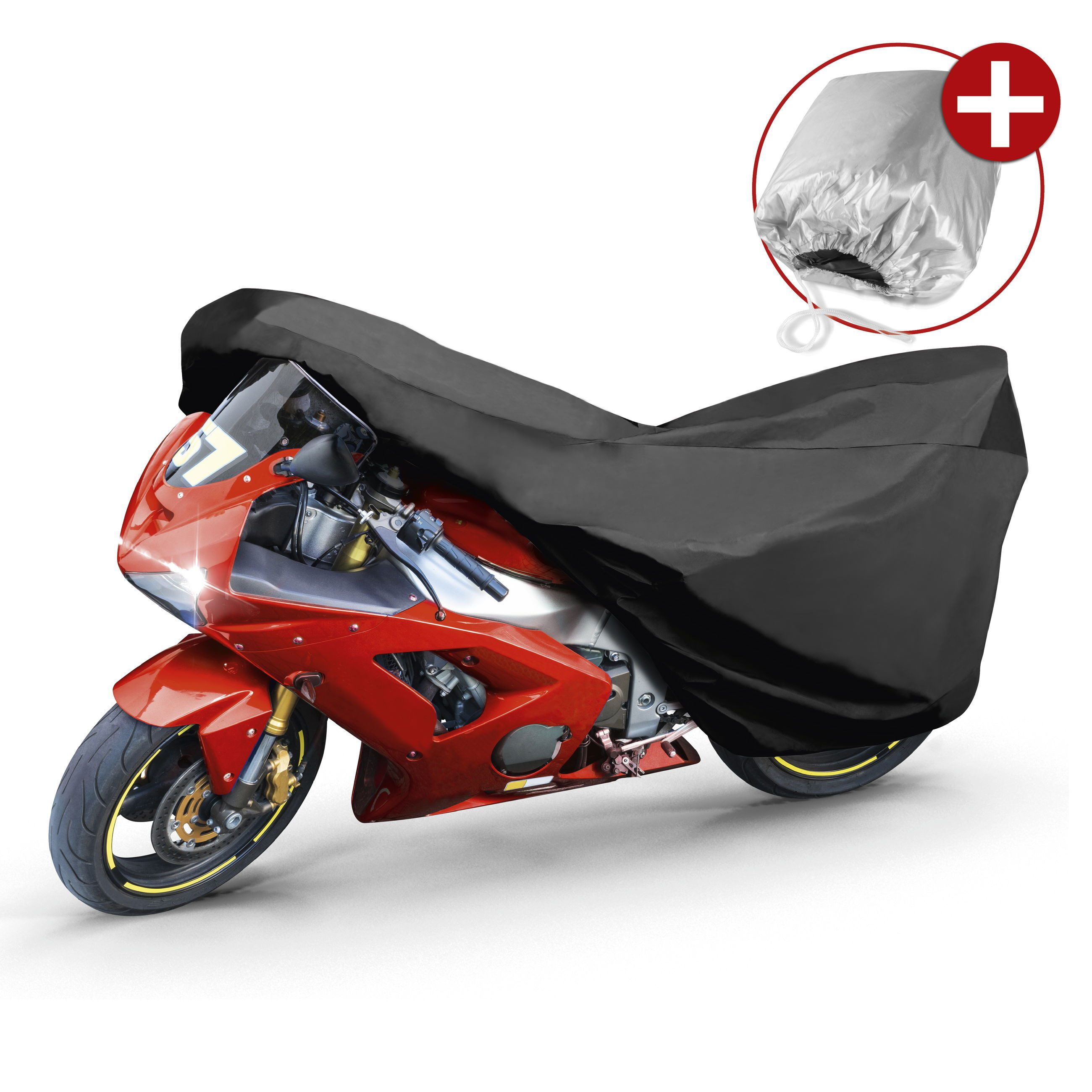 WALSER Autosonnenschutz Motorradgarage Grösse M, 95 x 120 cm, (1-St., 1 Stück)