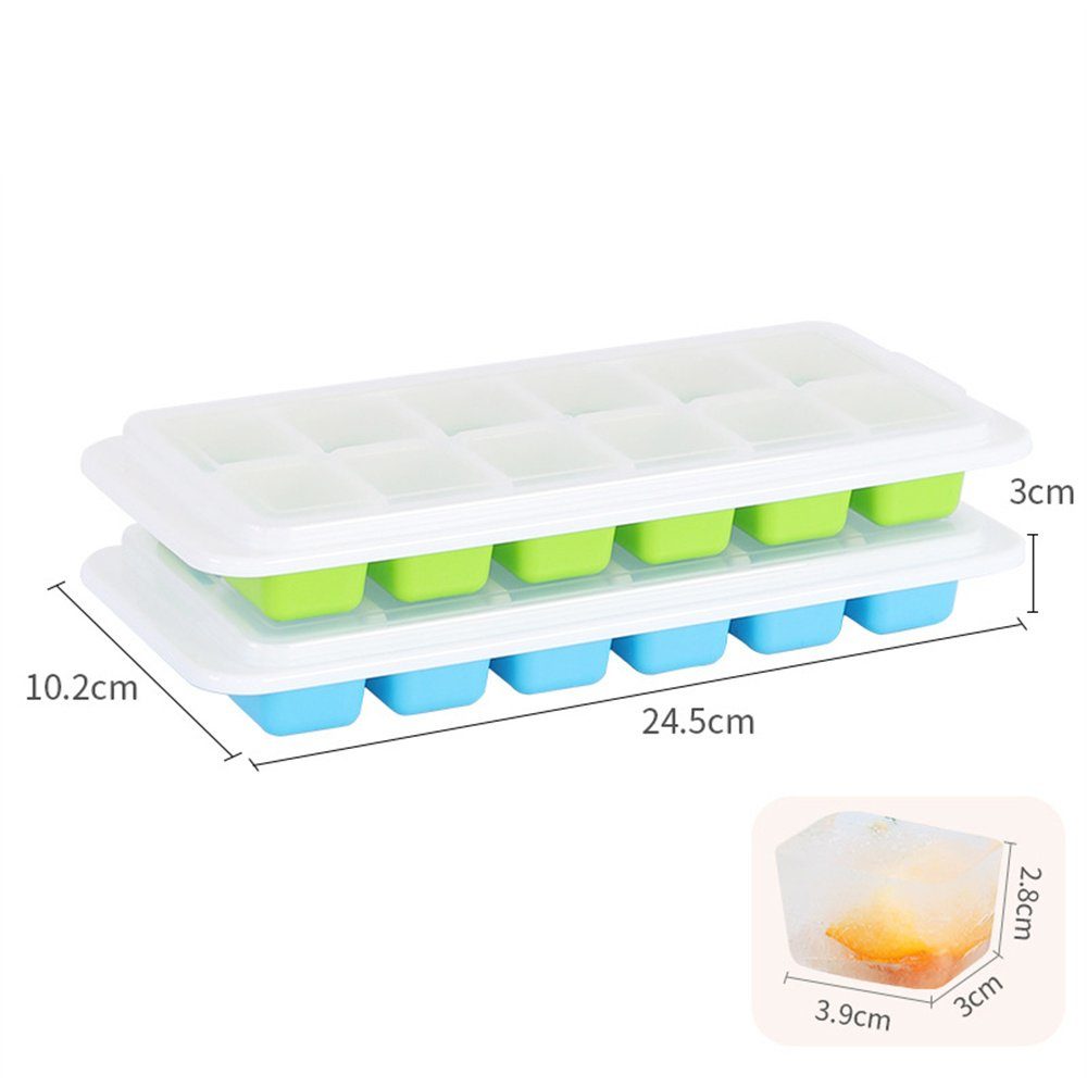 Eiswürfelformen Stück den Dekorative für (2-tlg) Eiswürfelform 2 Hausgebrauch,