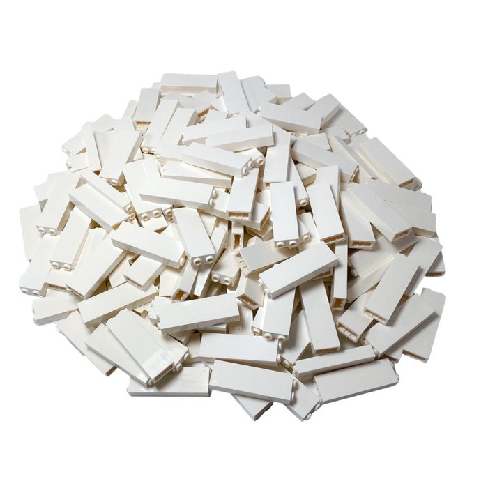 LEGO® Spielbausteine LEGO® 1x2x5 Säulen Weiß - White brick 2454 - 50x (Creativ-Set 50 St) Made in Europe