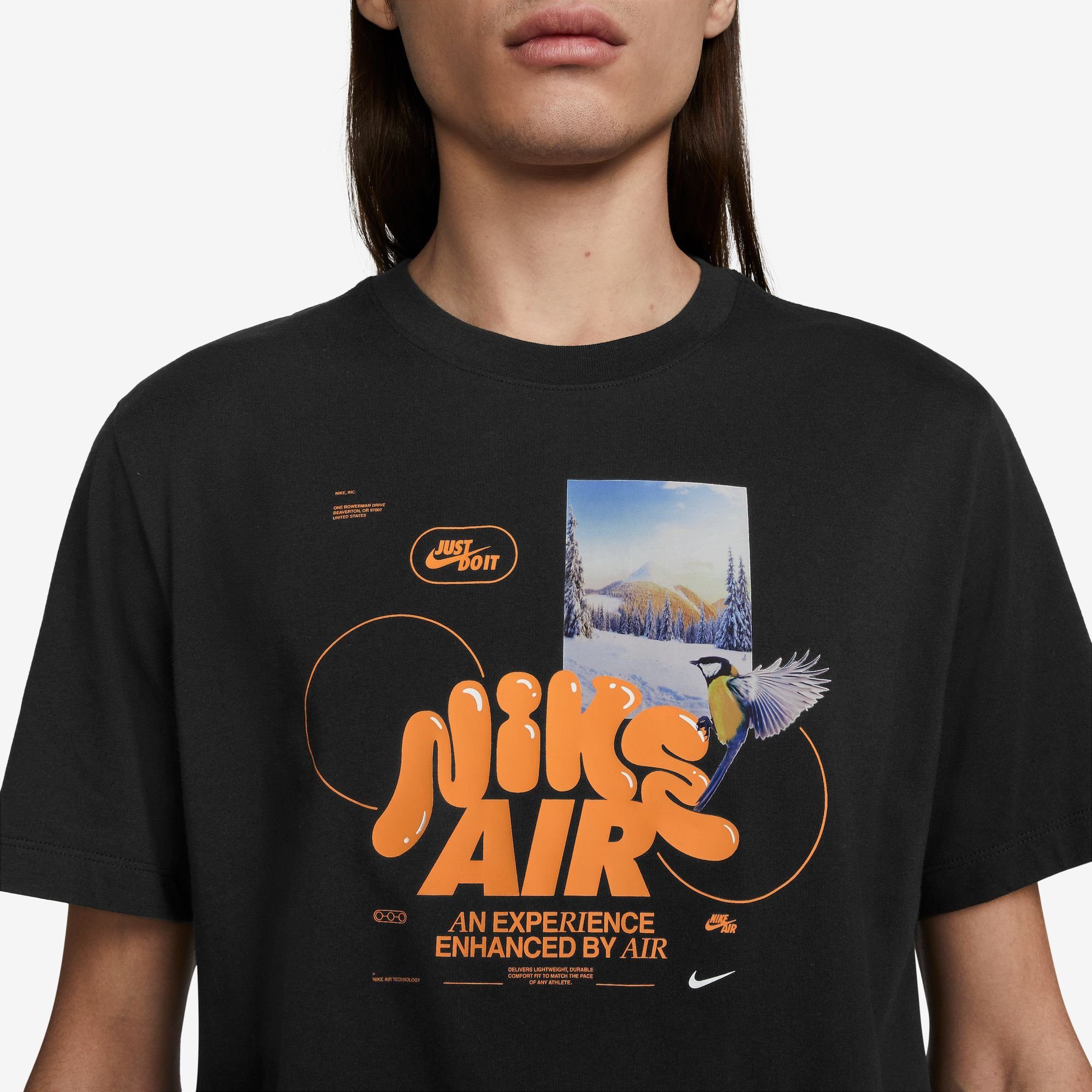 Nike Sportswear T-Shirt M NSW TEE OC PACK V schwarz | 