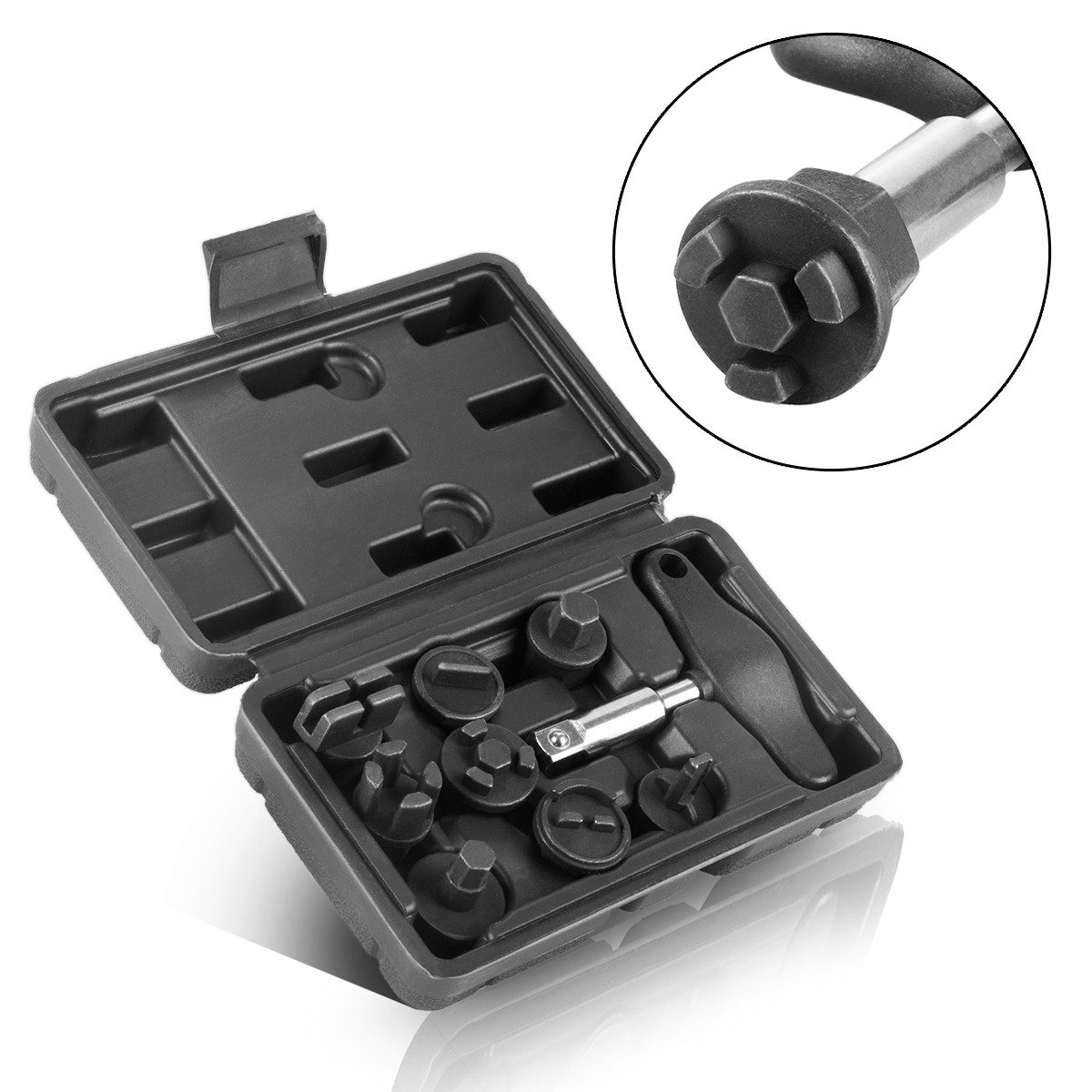 STAHLWERK Инструментset Ölablass-Werkzeug Set 9 Teile Ölwechsel-Werkzeug, (1-tlg)