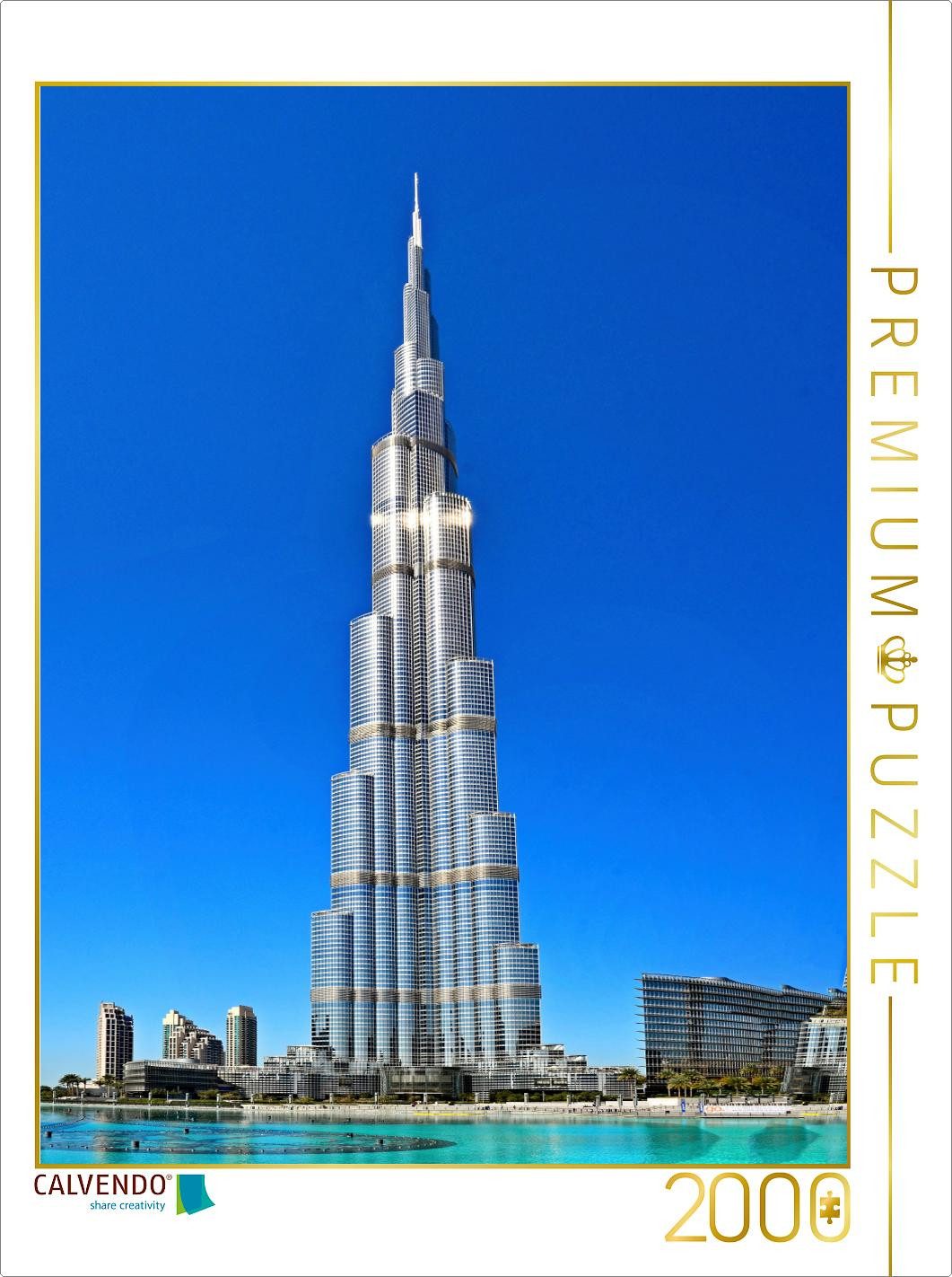 CALVENDO Puzzle CALVENDO Puzzle Burj Khalifa 2000 Teile Puzzle hoch, 2000 pieces, fin, 2000 Puzzleteile
