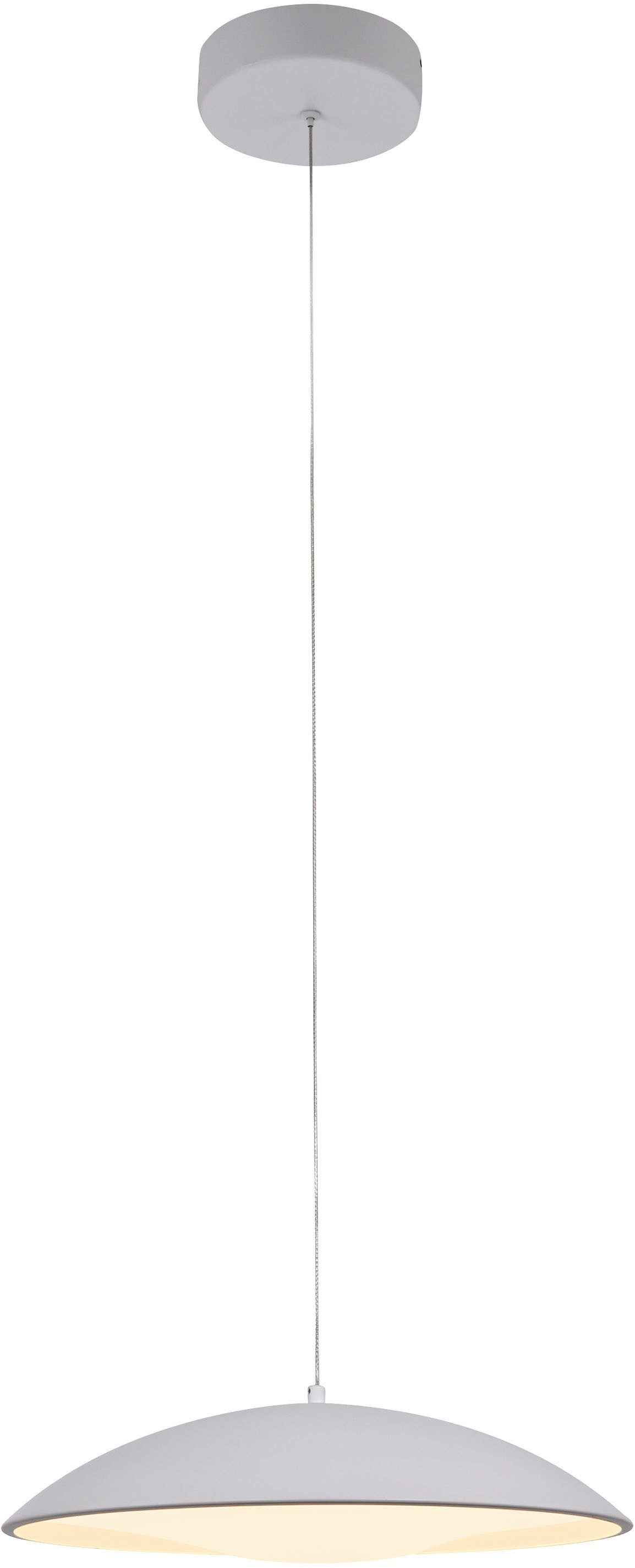 SCHÖNER WOHNEN-Kollektion LED Pendelleuchte LENTE, Memoryfunktion, LED fest integriert, Warmweiß, SCHÖNER WOHNEN Kollektion, Downlight