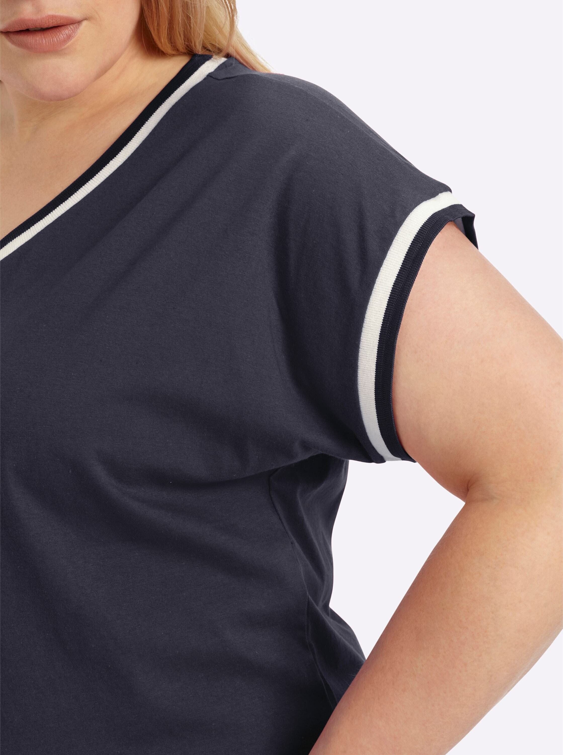 Sieh an! T-Shirt Kurzarm-Shirt Extra kurz