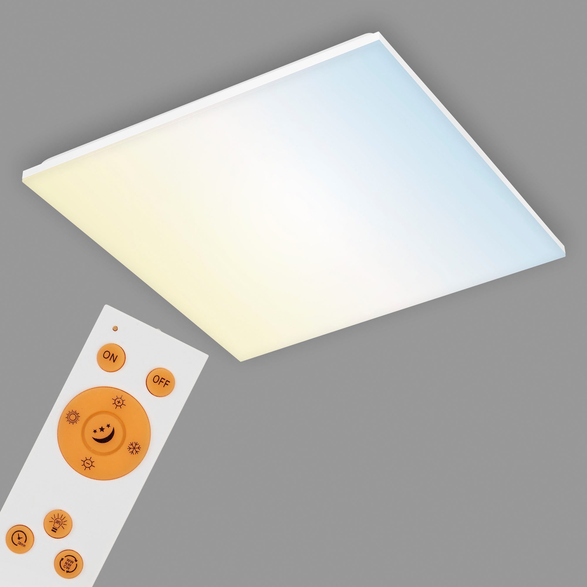 Briloner Leuchten LED Panel Rahmenloses CCT LED Panel, weiß, 1xLED/38W