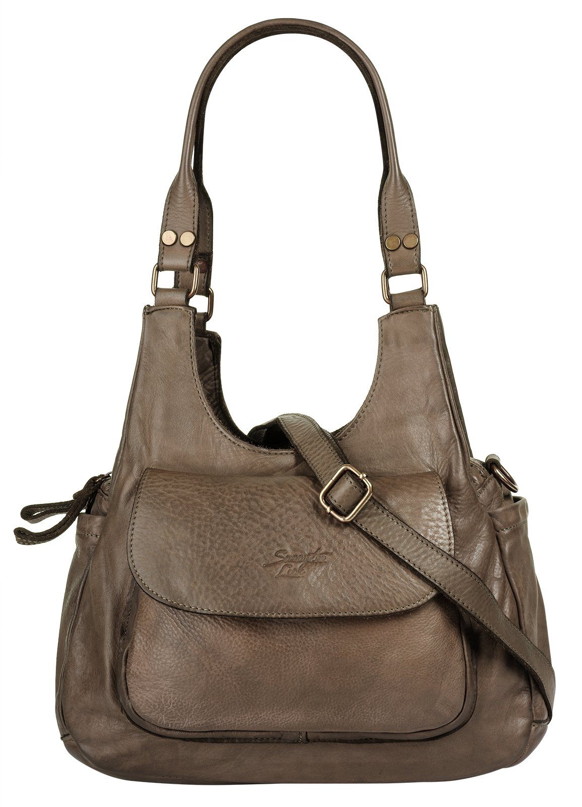 Samantha Look Umhängetasche, echt Leder, Made günstig online kaufen