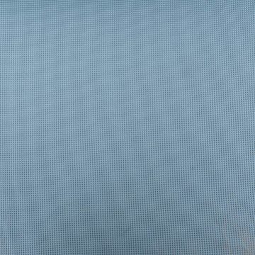SCHÖNER LEBEN. Stoff Bio Waffeljerseystoff Waffelstrick Baumwolle uni rauch blau 1,45m Br., allergikergeeignet