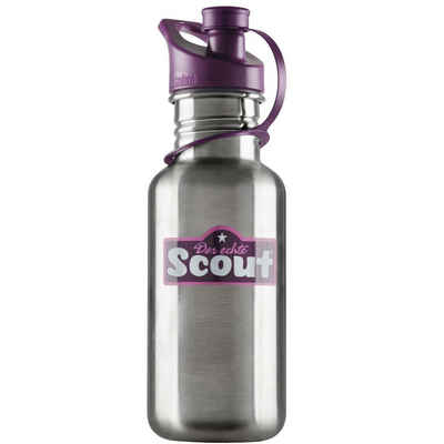 Scout Reisetasche Scout Edelstahl Trinkflasche 500ml Violett