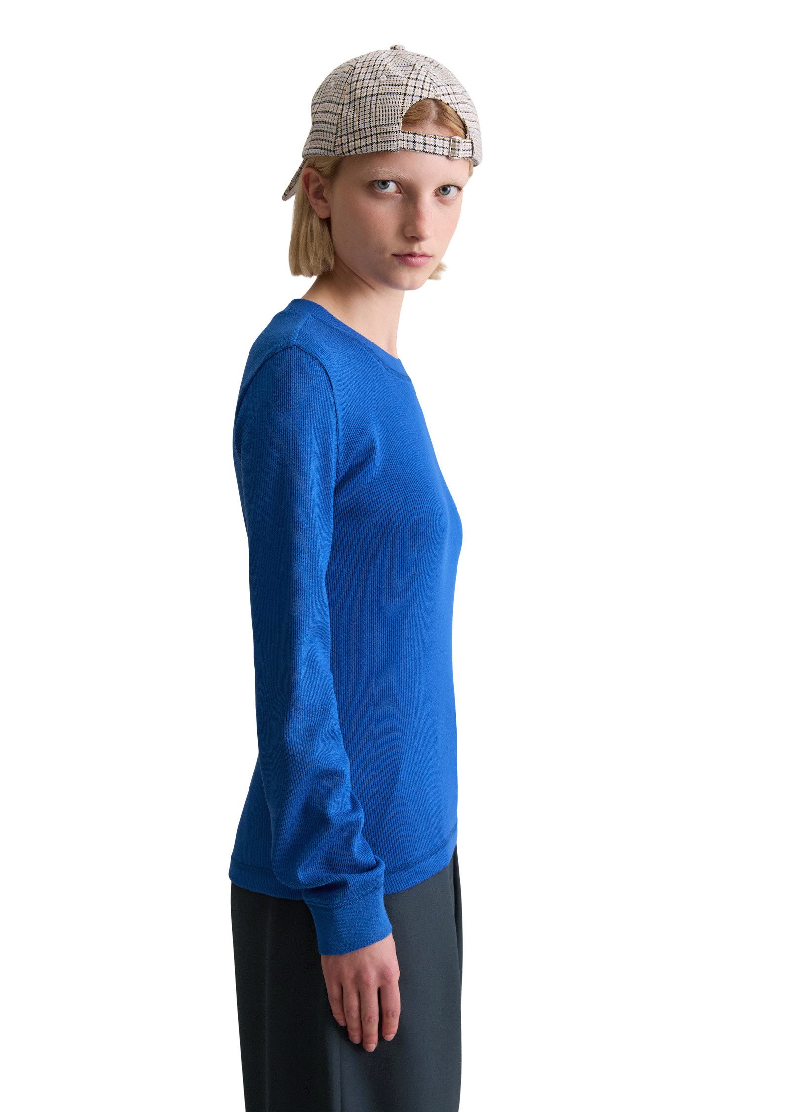 Marc O'Polo DENIM Langarmshirt aus softem Bio-Baumwolle-Modal-Stretch-Jerse günstig online kaufen