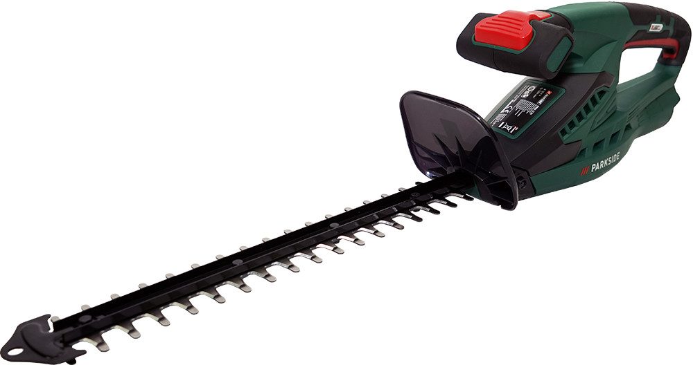 Parkside Akku-Heckenschere 12V Akku Heckenschere PHSA 12 (ohne Akku), Lasercut-Qualitätsmesser mit Anschlagschutz