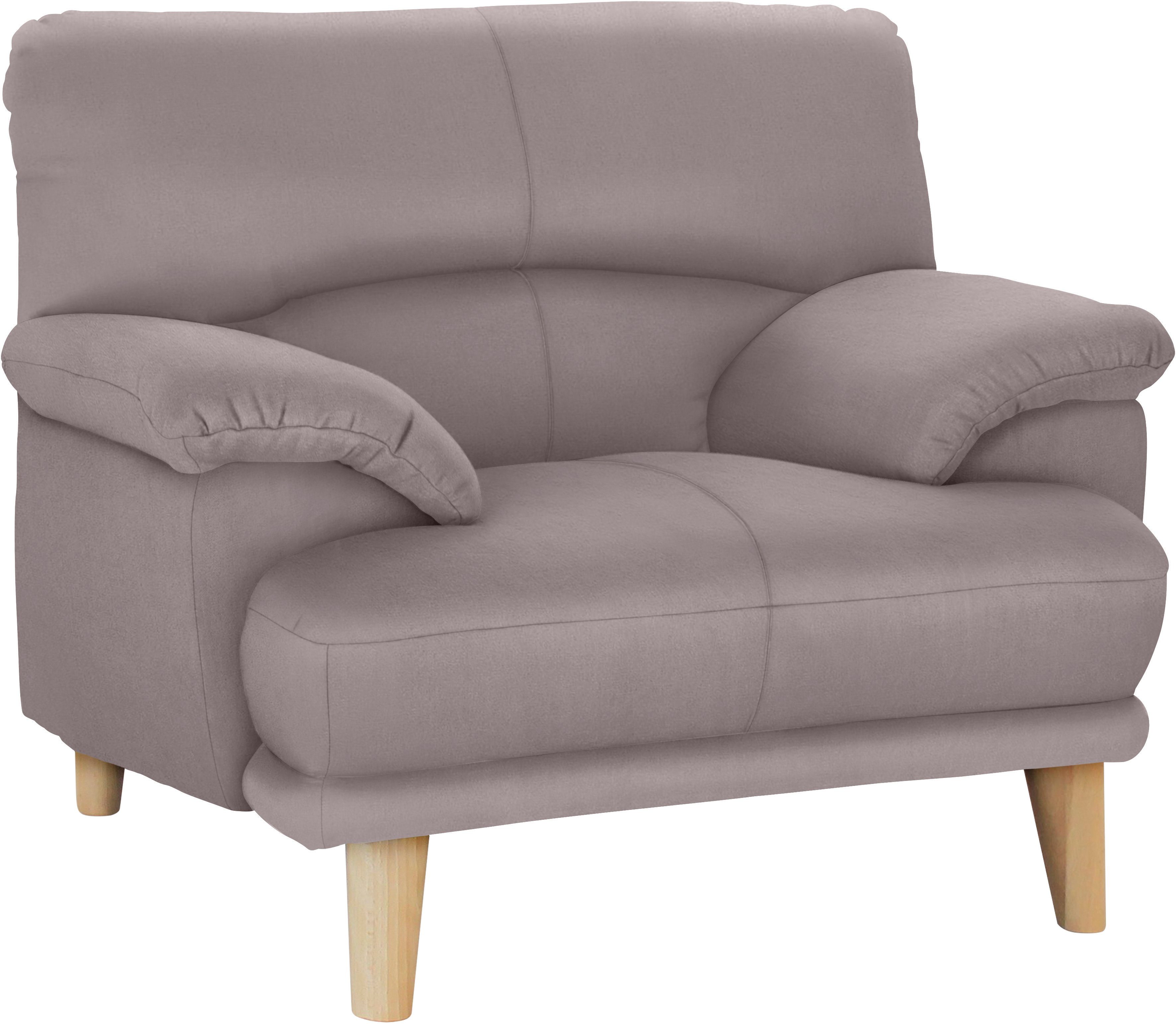 TRENDMANUFAKTUR Sessel Cecilia, Loungesessel, italienisches Design, günstig online kaufen