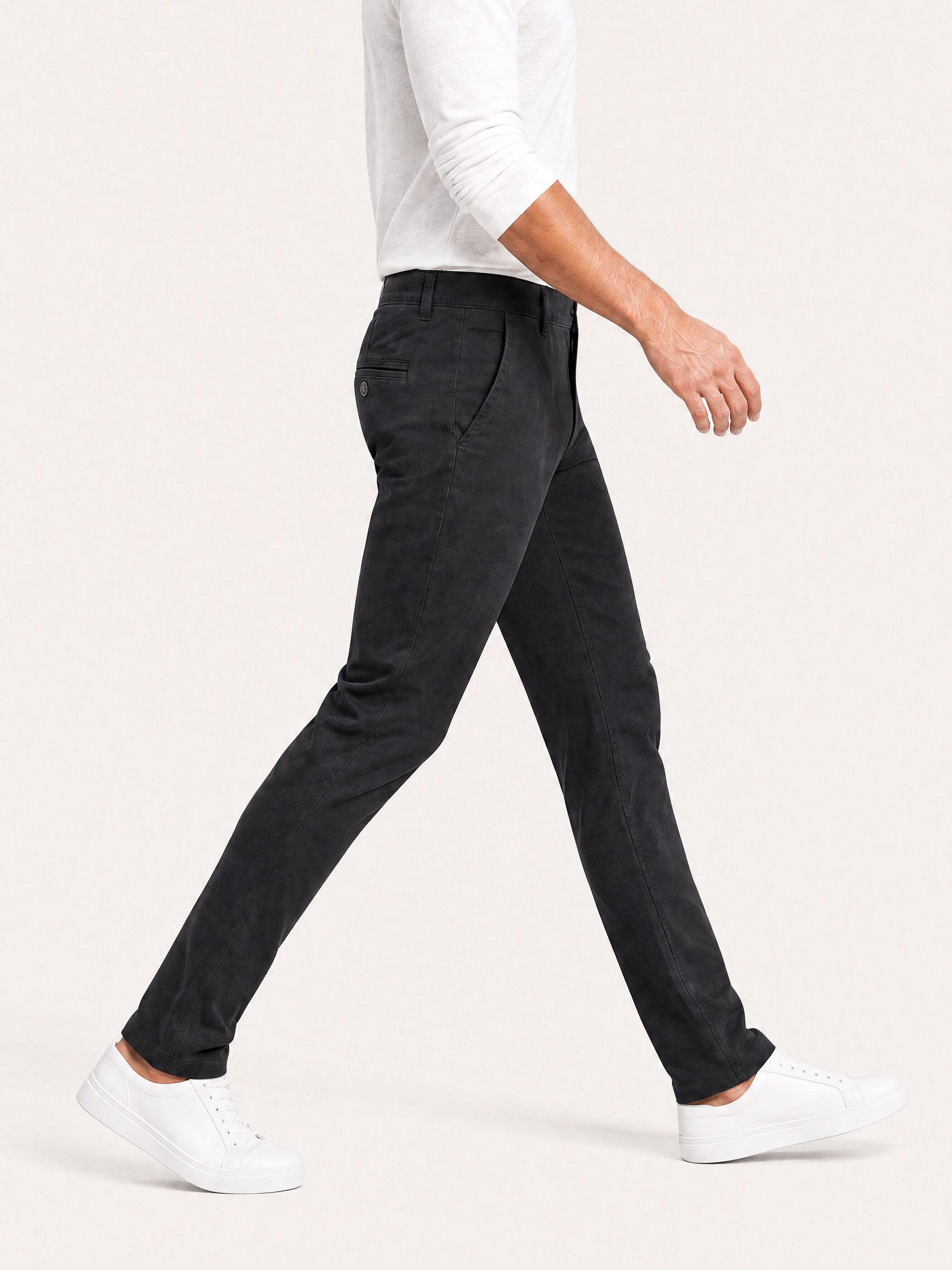 Yazubi Chinohose elegante Chino Hose mit Stretch Slim Fit Herren Hosen für Männer, Stoffhosen & Chinohosen, Herrenhosen – Bild 5 von 5