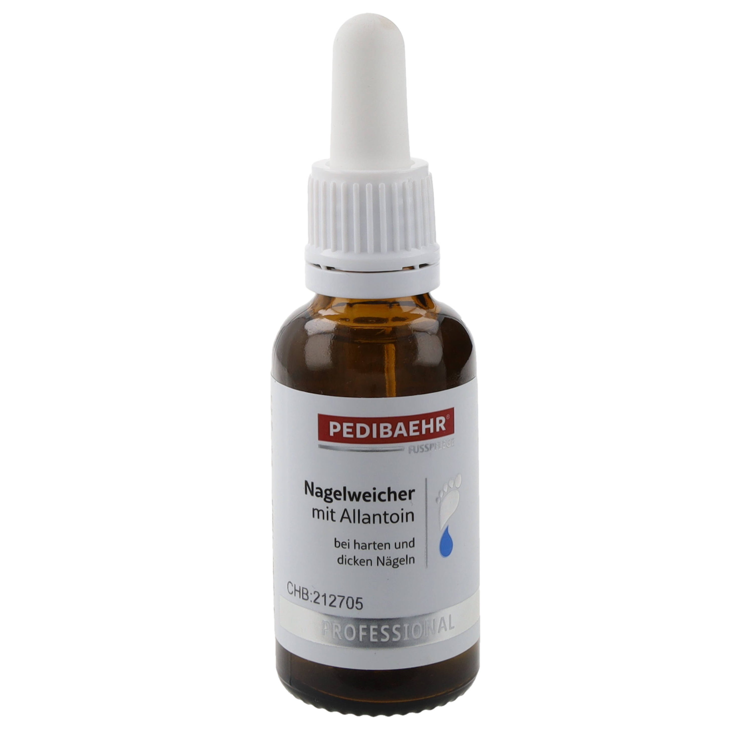 Pedibaehr Nagelweicher Pedibaehr Professional Nagelweicher 30ml, 1-tlg., wenige Minuten Einwirkzeit, pflegt mit Allantoin & Glycerin