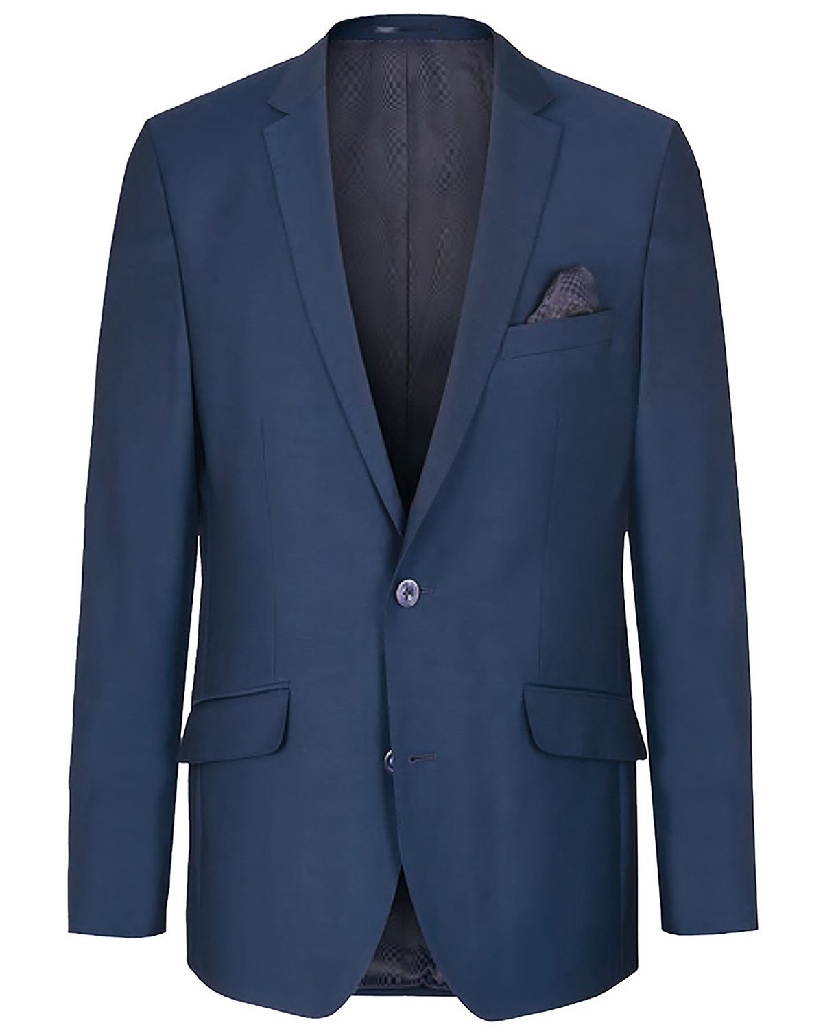 Paul Malone Anzug blau Herrenanzug mit regular modern Businessanzug fit (Set, AMF-Naht 2-tlg., Sakko Hose) HA28 48 Gr