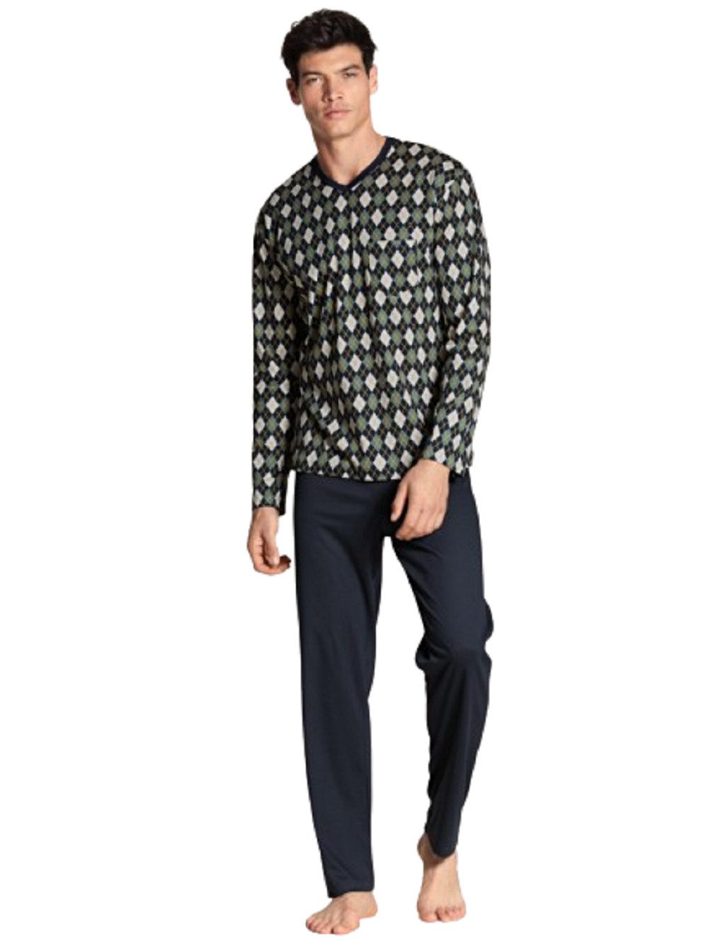 CALIDA Pyjama Calida Herrenpyjama 43384 laurel günstig online kaufen