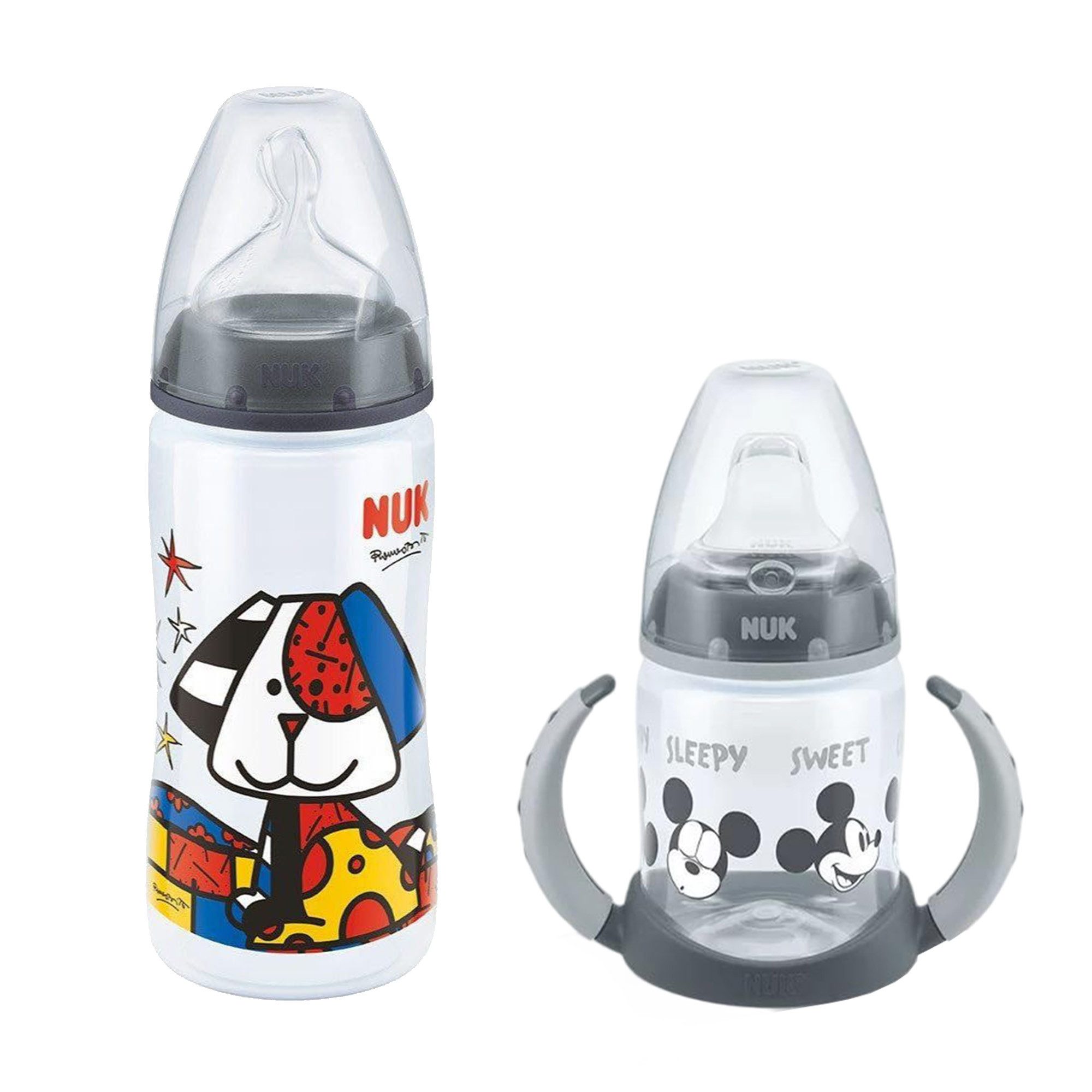 NUK Babyflasche NUK Disney Babyflasche 300ml & Trinklernbecher 150ml set