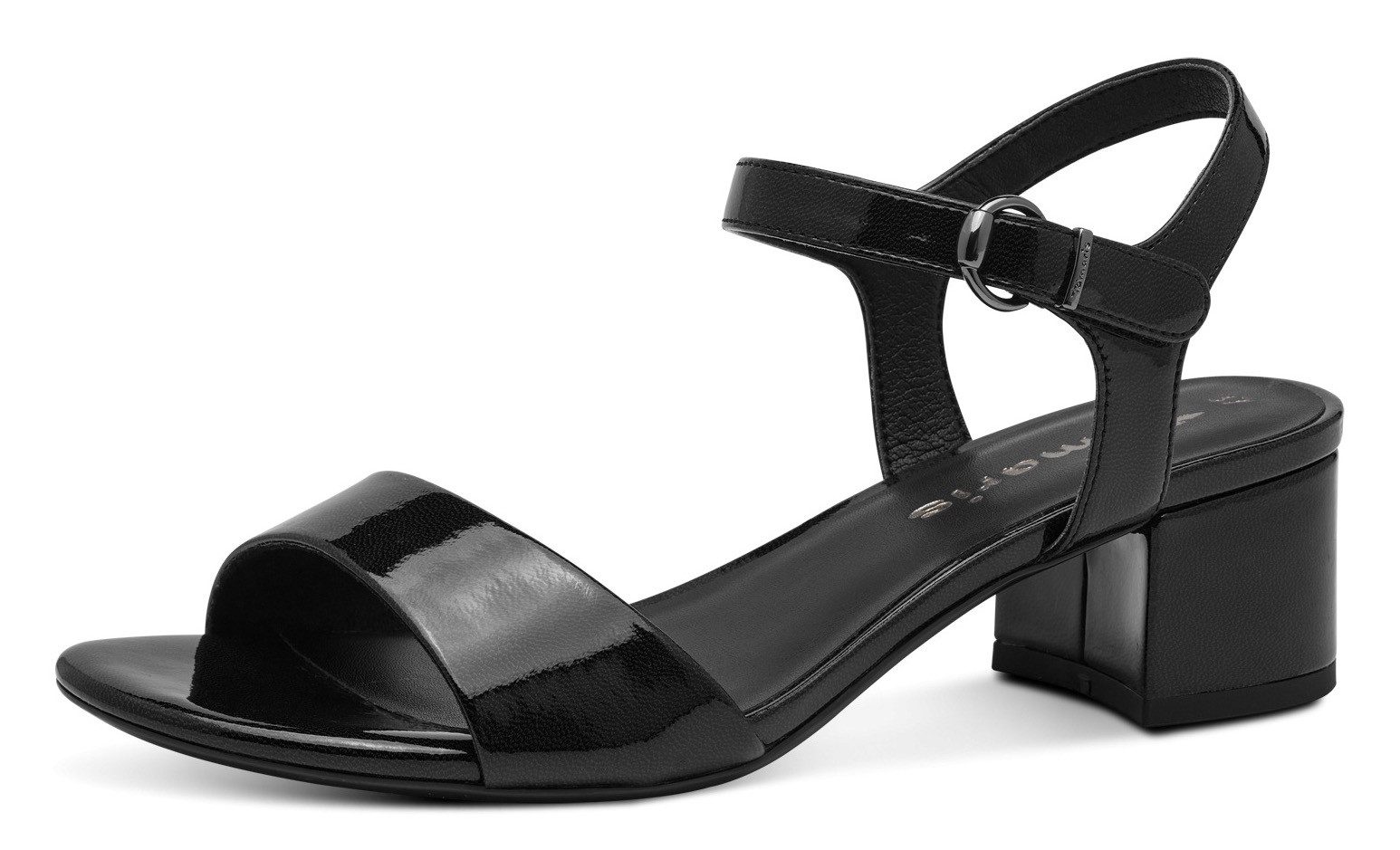 Tamaris Sandalette, Blockabsatz, Festtagsschuh, Abendschuh, Klett unter der günstig online kaufen