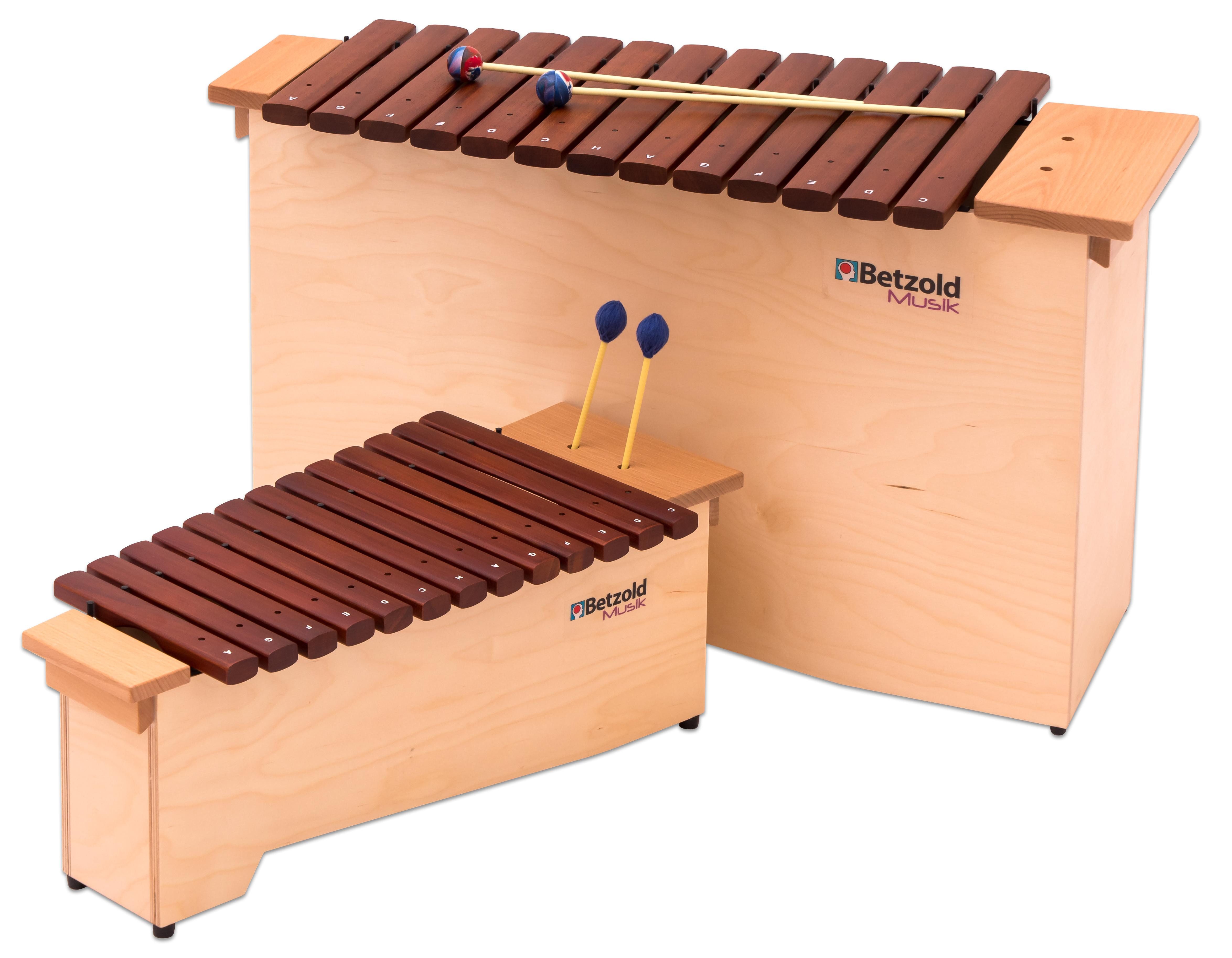 Betzold Xylophon Xylophon-Gruppe Alt und Bass