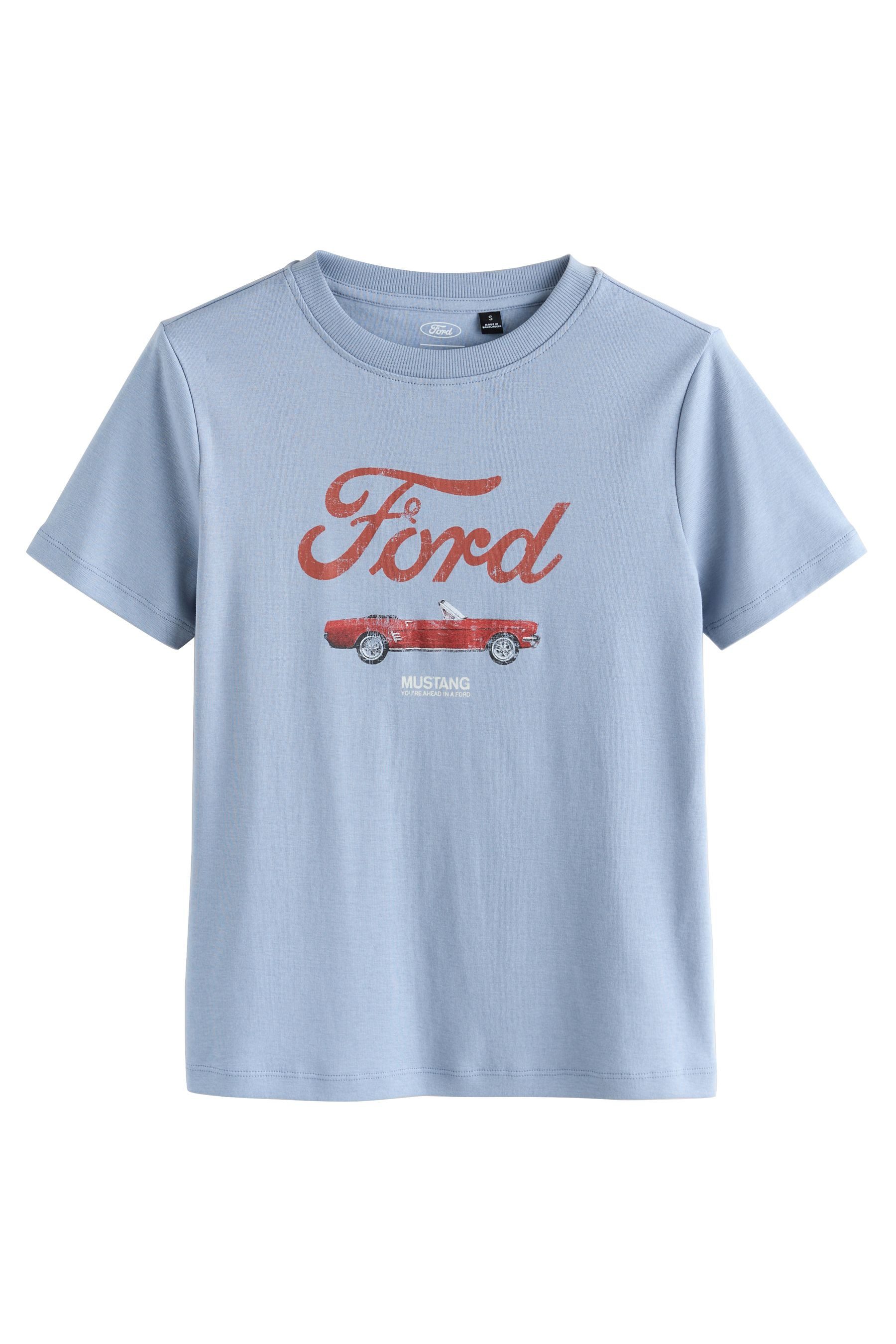 Next T-Shirt Lizenziertes Rundhals-T-Shirt, Ford Auto (1-tlg)