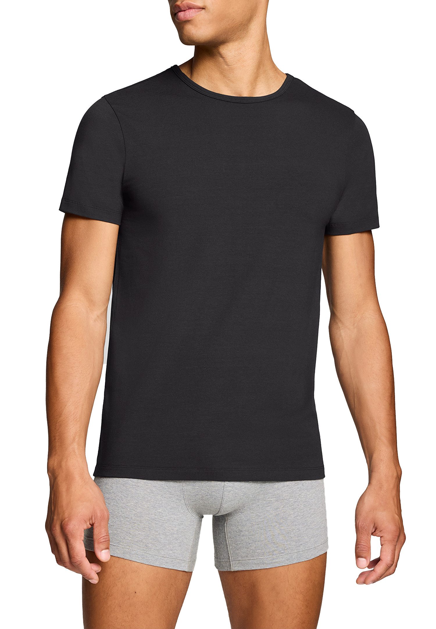 Levi's® Poloshirt LEVIS MEN SOLID CREW 2P (Packung, 2-tlg., 2er-Pack)