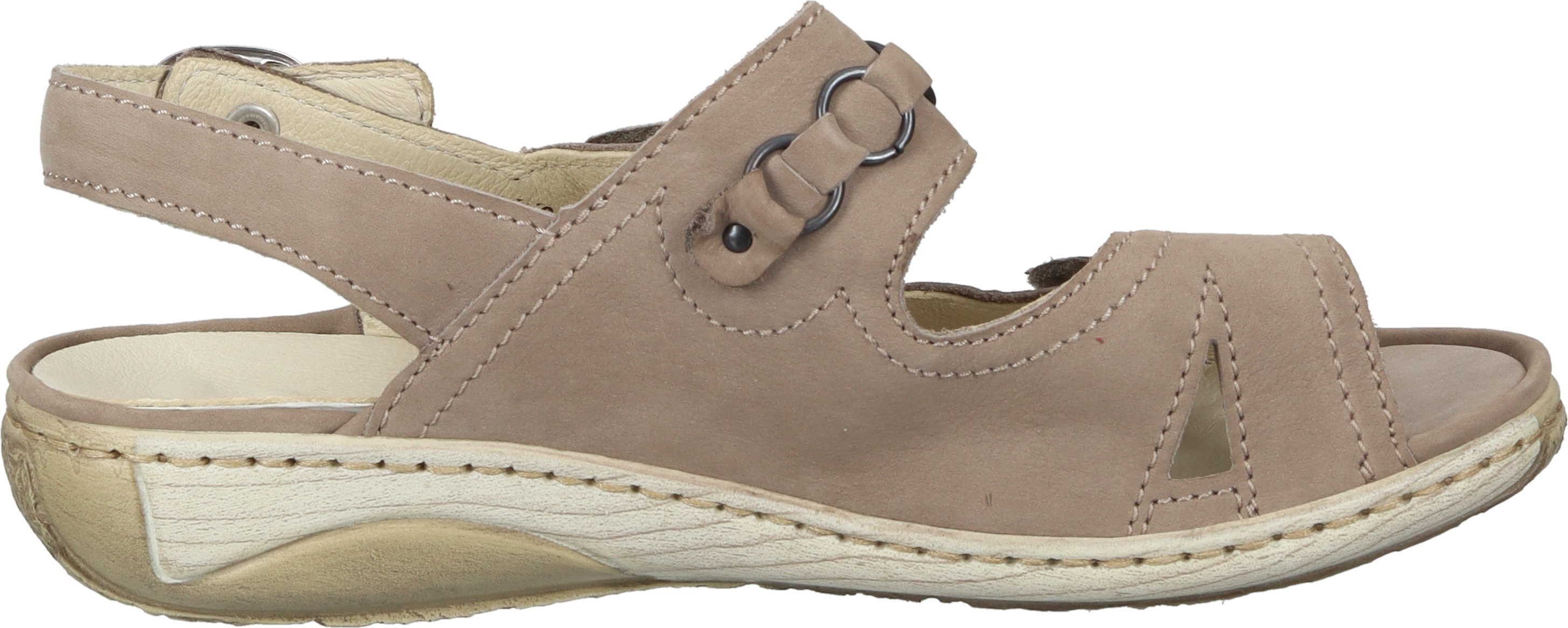 Waldläufer Sandalen Sandalette aus Nubukleder