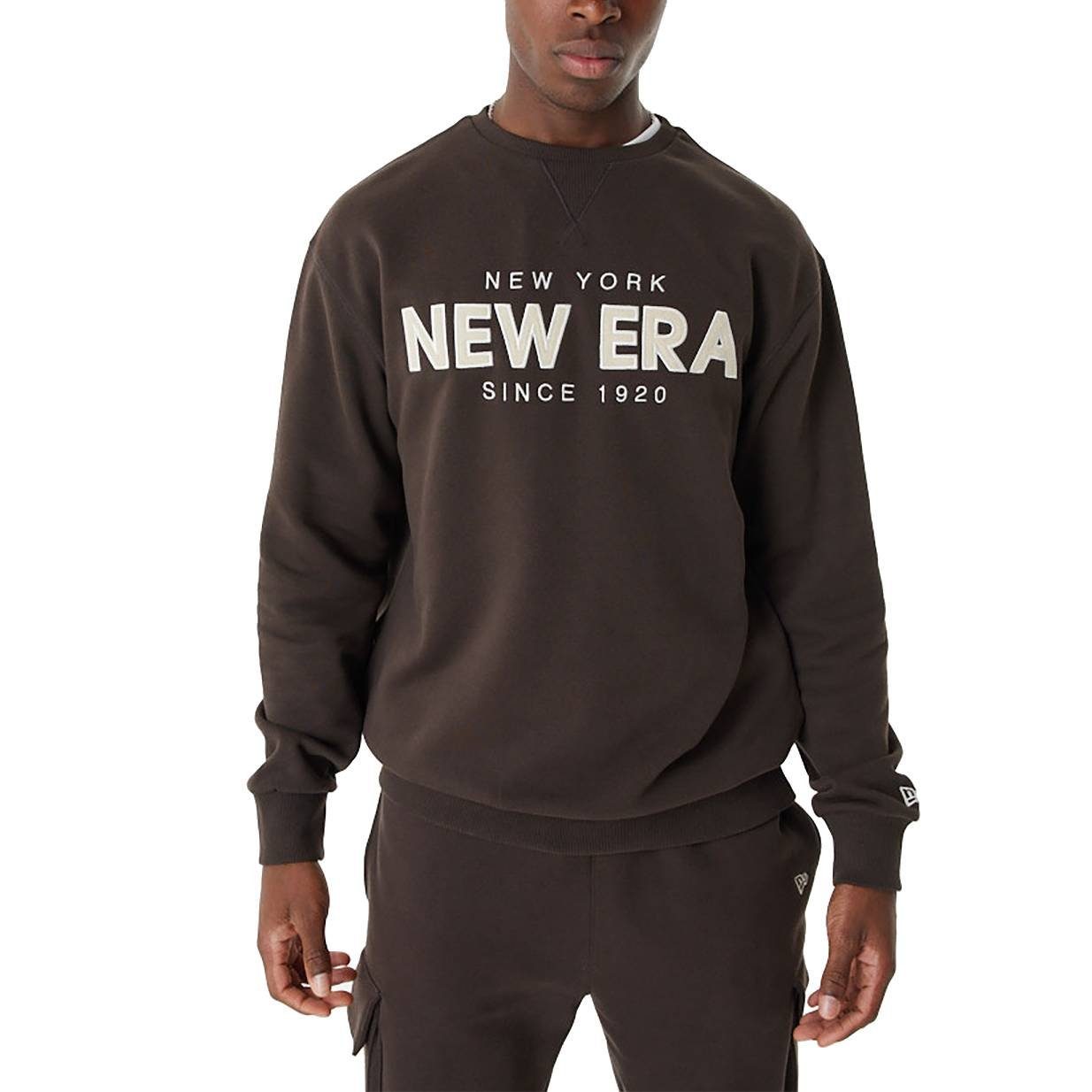 New Era Sweater Sweatpulli New Era NE Wordmark New Era brown