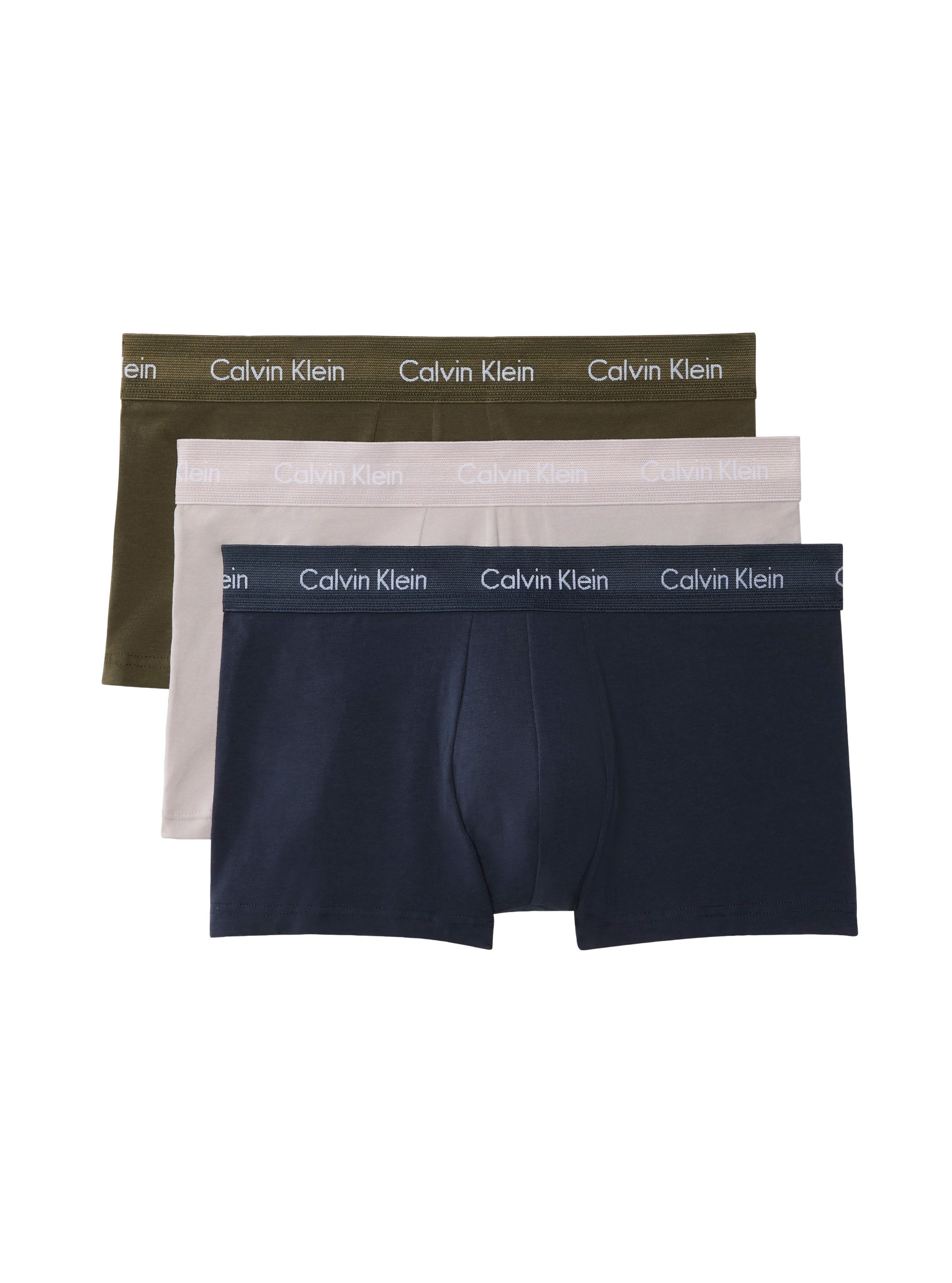 Calvin Klein Underwear Boxershorts Low Rise Trunk 3pk (Packung, 3-St., 3er-Pack) mit Logobündchen