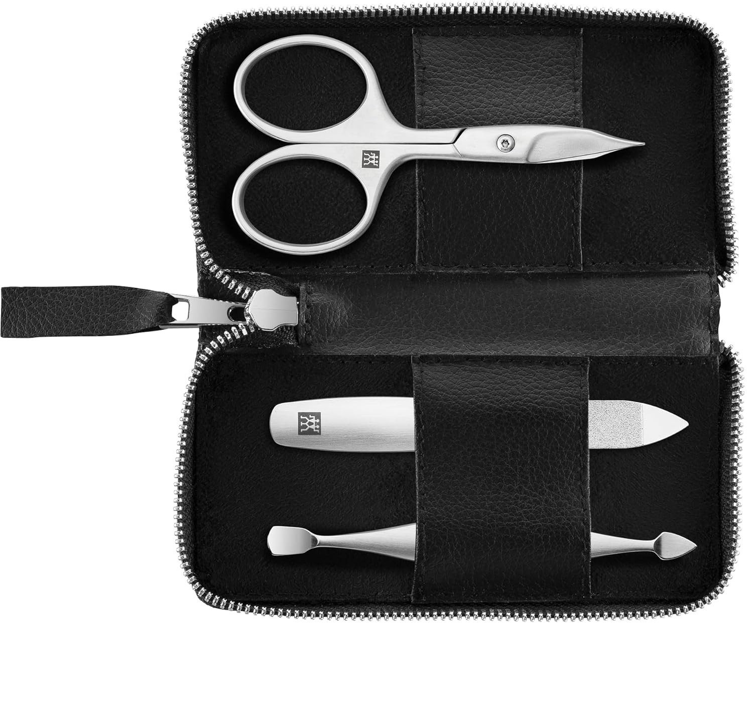 Zwilling Maniküre-Pediküre-Set Zwilling Professionelle Premium Maniküre Set 3 tlg. vegan, schwarz, 3-tlg.