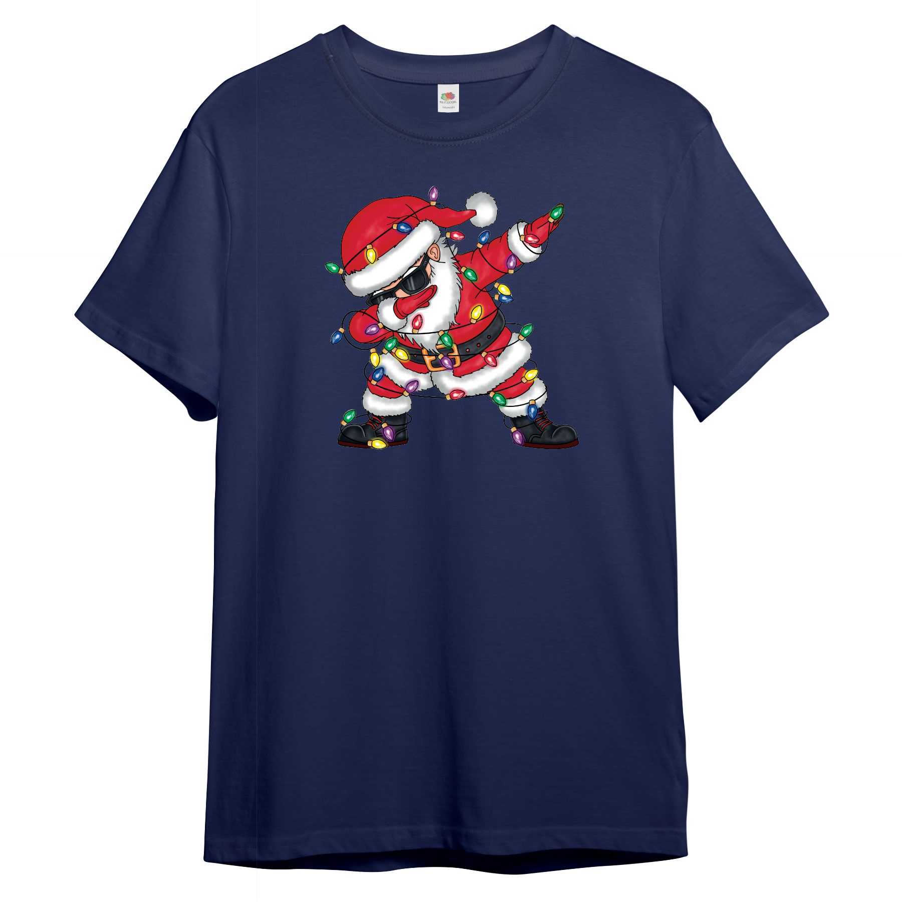T-Shirt Kinder T-Shirt, Tanzender Weihnachtsmann