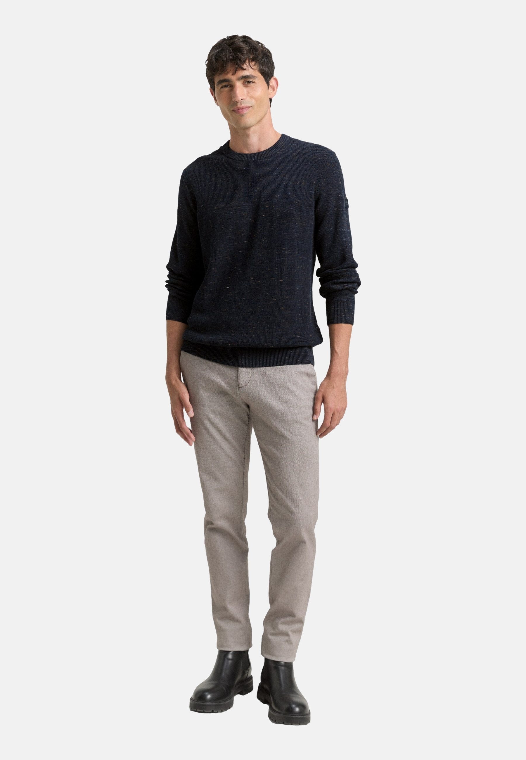 TOM TAILOR Strickpullover Pullover Strickpullover R-Neck (1-tlg)